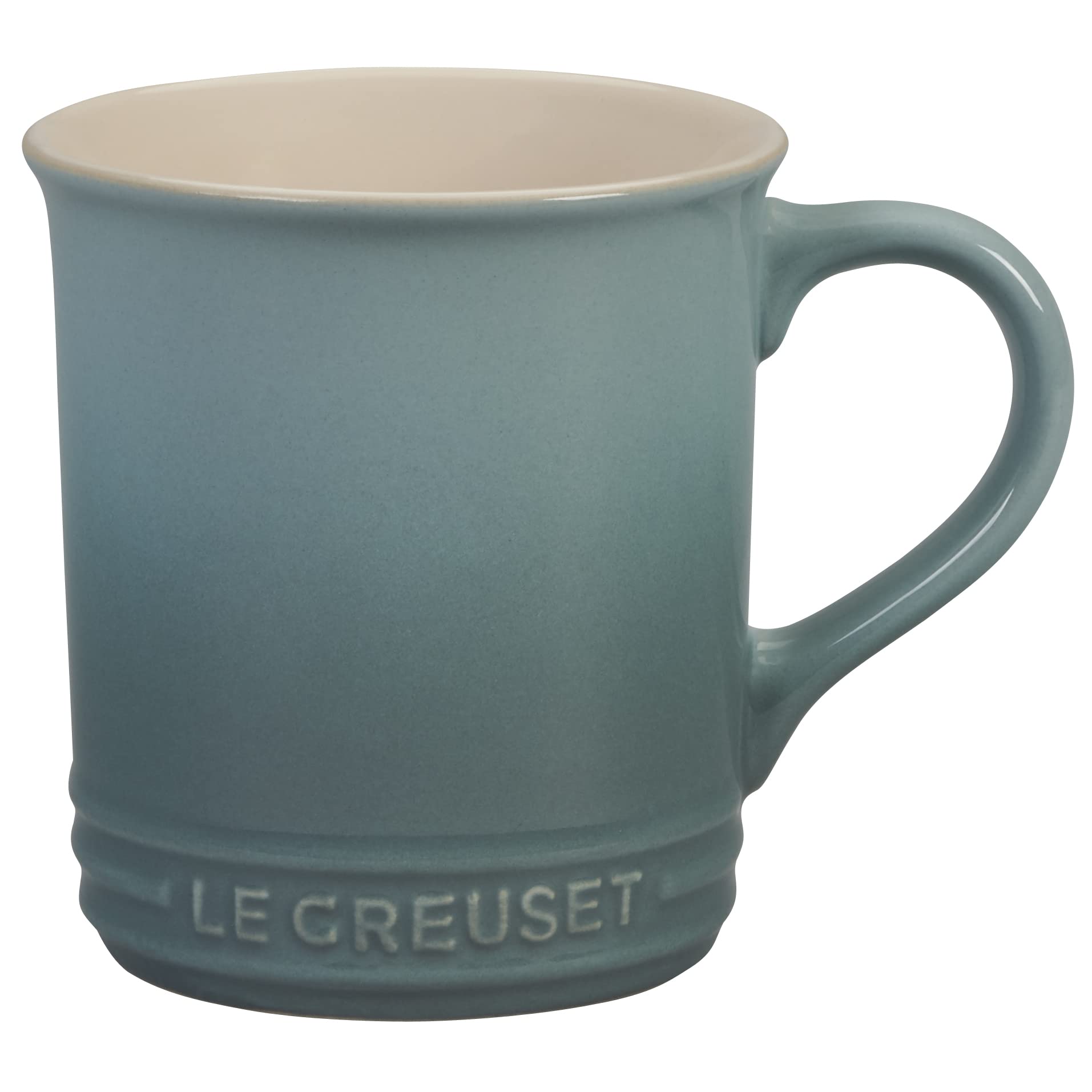 Le Creuset Stoneware Vancouver Mug, 14 Oz., Sea Salt