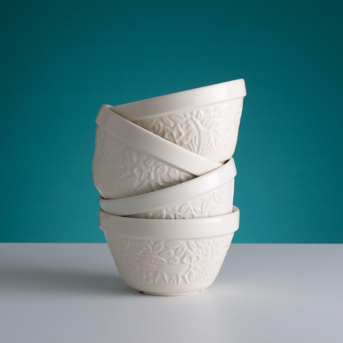 Mason Cash In The Forest Cream 16 Cm Earthenware All-Purpose Pudding Basin