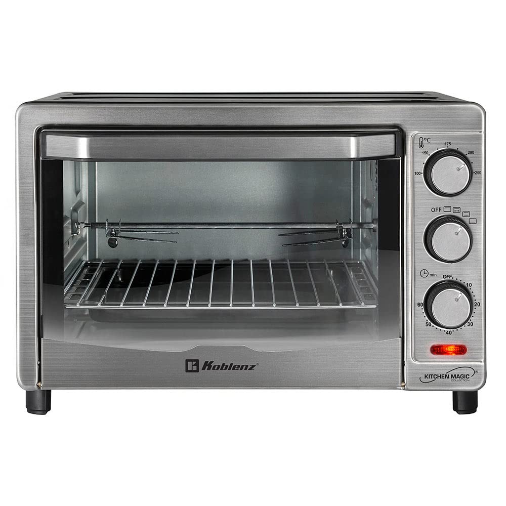 Koblenz Hkm-1500 R 24-Liter Kitchen Magic Collection Oven With Rotisserie, One Size, Silver