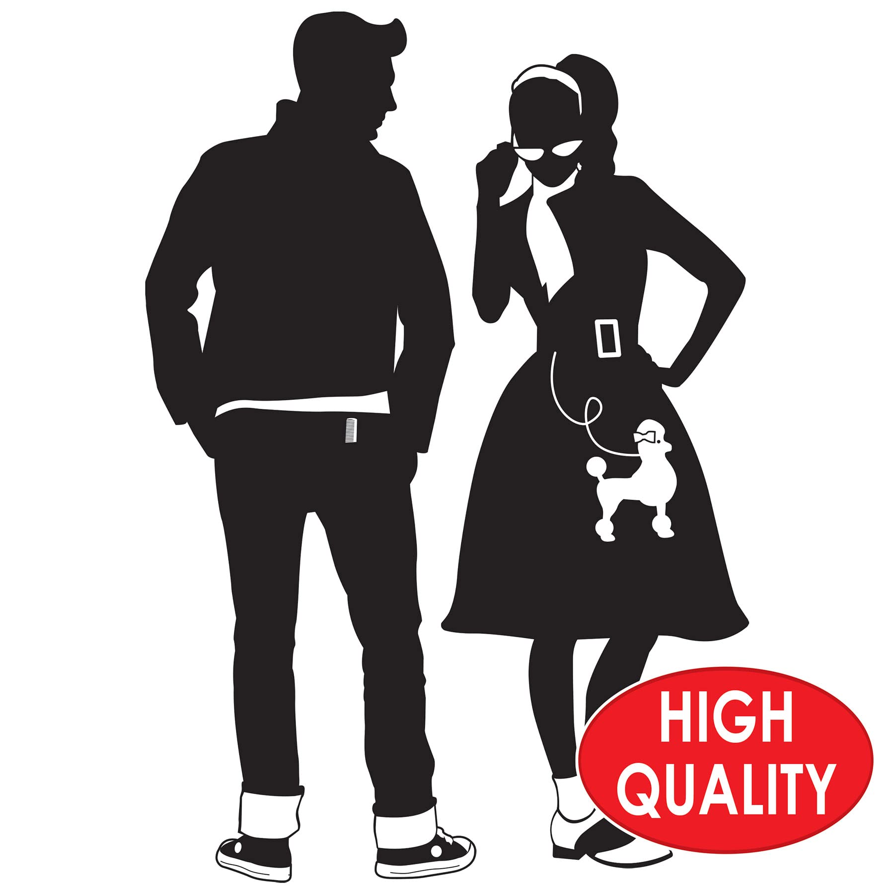 Beistle 50'S Dancing Silhouettes