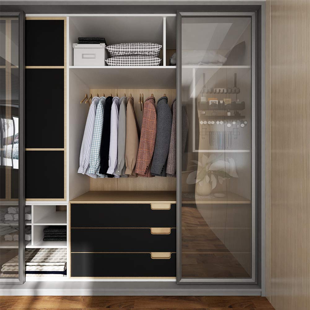 Lacheery Black Wallpaper Peel And Stick Black Contact Paper For Cabinets Matte Solid Color Peel And Stick Wallpaper For Bedroom