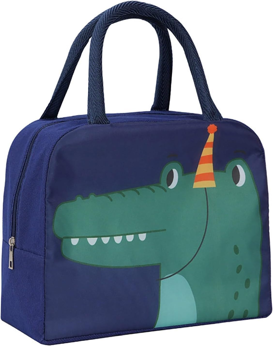 Flywind Reusable Lunch Bags, Portable Cooler Bag, Thermal, Lunch Box Container With Handle, Zipper, Waterproof Lunch Box, Tote, 