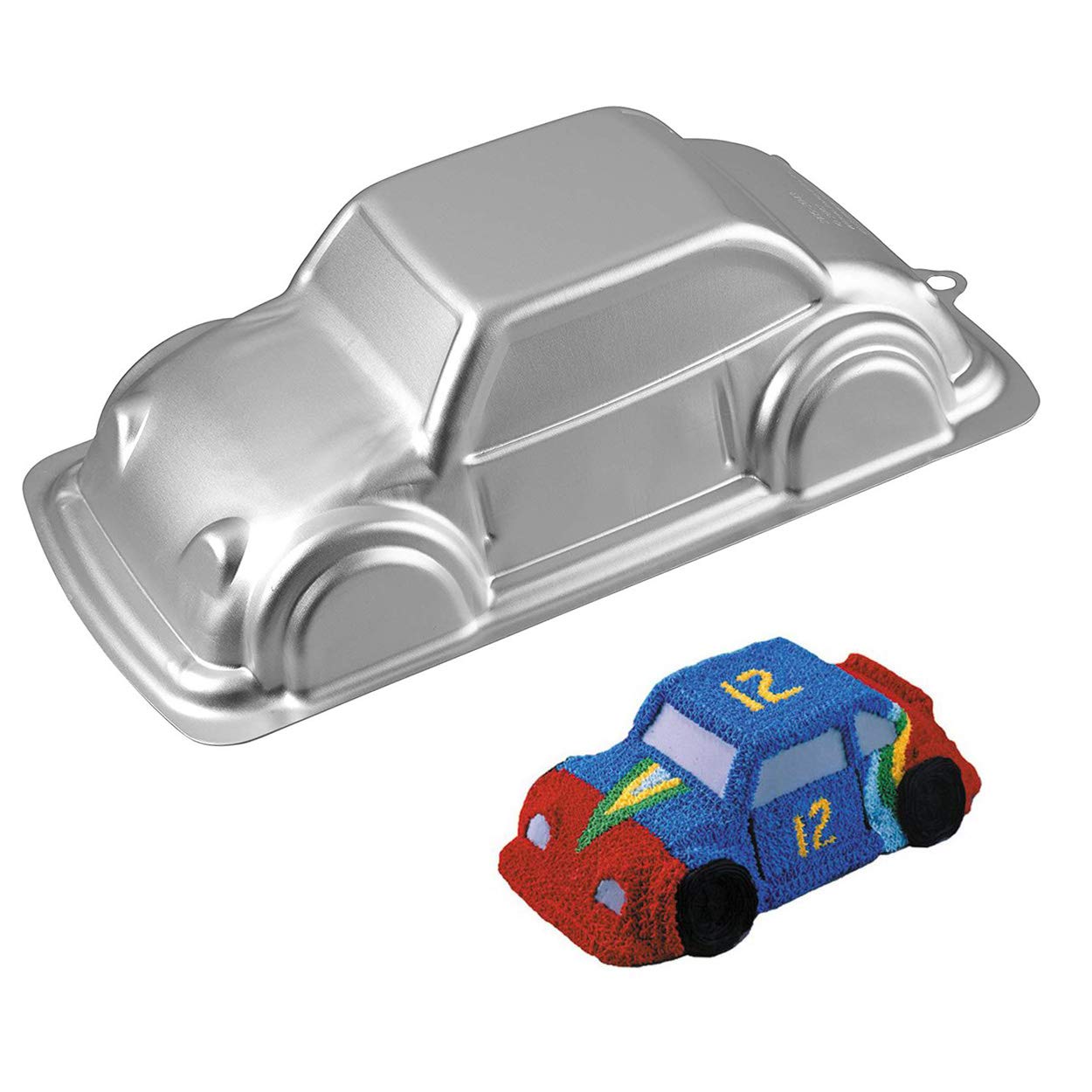Car Cake Pan- Kids 3D Birthday Cake Pan Cartoon Baking Mold