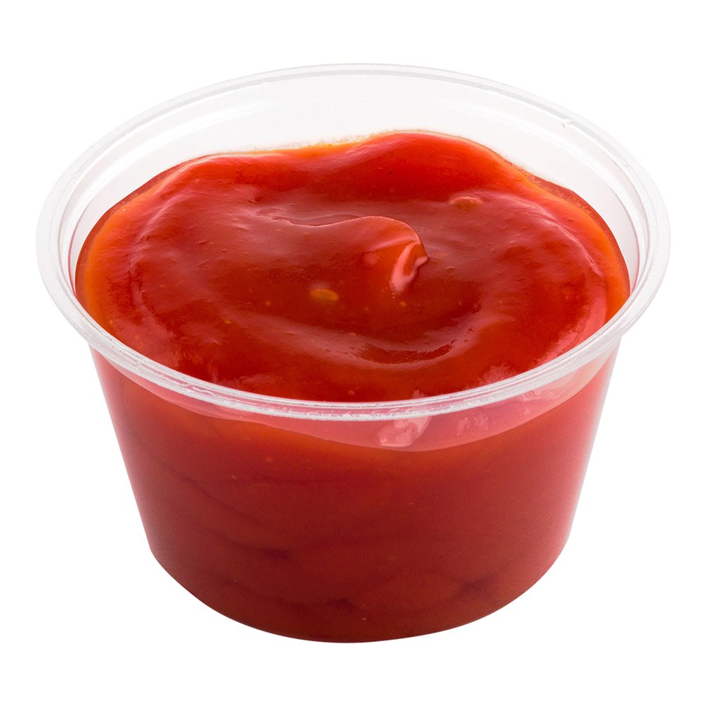 Restaurantware Basic Nature 3 Ounce Sauce Cups 3000 Condiment Cups - Lids Sold Separately Disposable Clear Pla Plastic Portion C