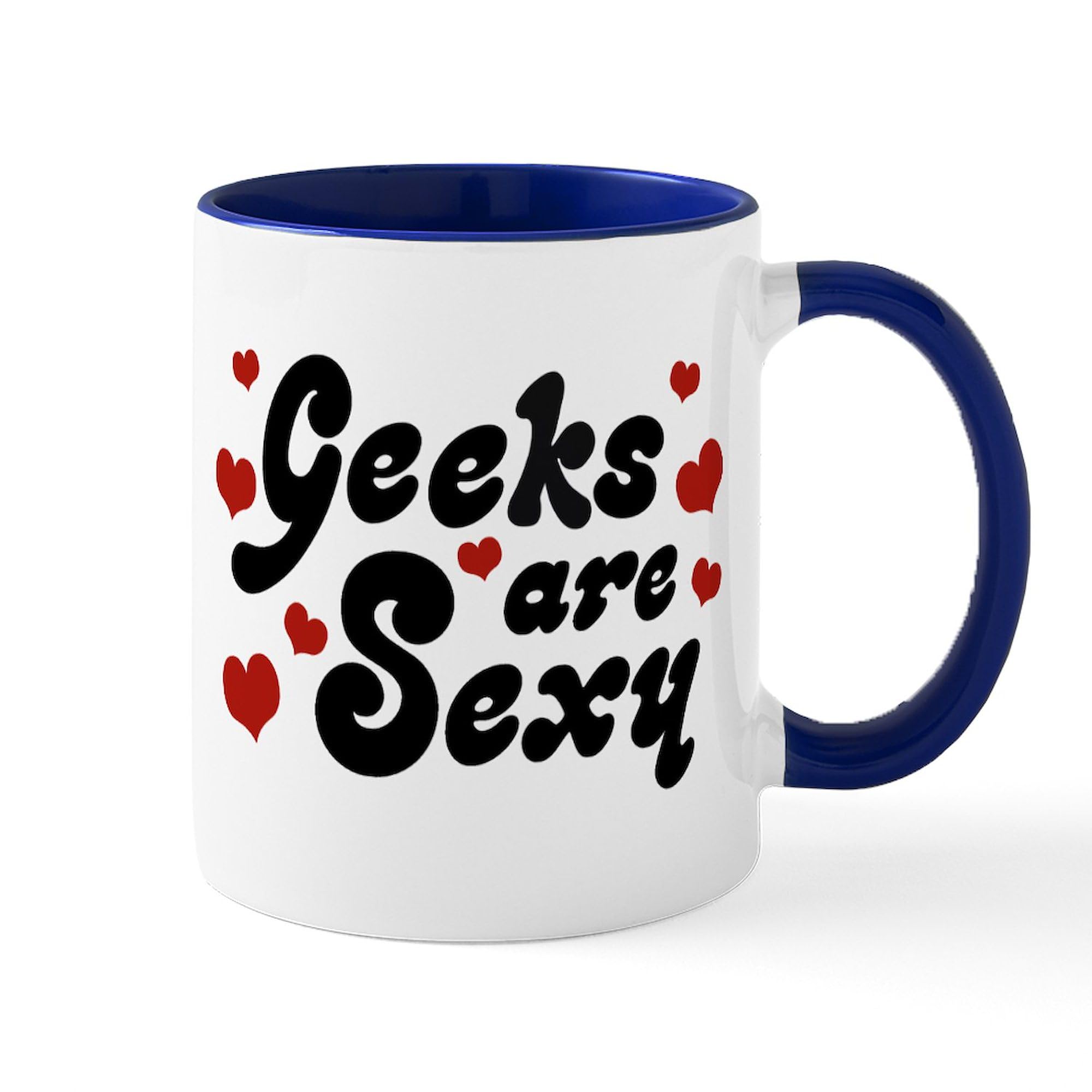 CafePress Geeks Are Sexy Mug 11 oz (325 ml) Ceramic Coffee Mug