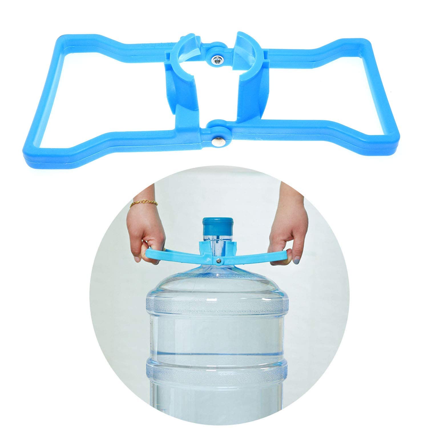 Aashonee (5 Pcs) Water Carry Bottled Water Pail Bucket Handle Water Upset Bottled Water Handle Pail Buckets Lifter (20L Bottle L