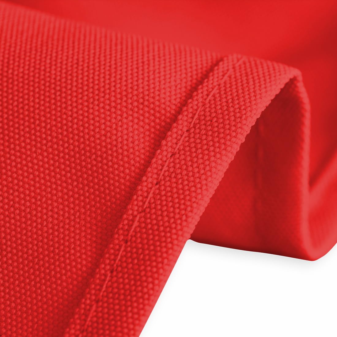 Ltc Linens 5 Pack Red Rectangular Tablecloths 60 X 126 Inch For 8 Ft Rectangle Banquet Tables With Half-Drop - Stain And Wrinkle