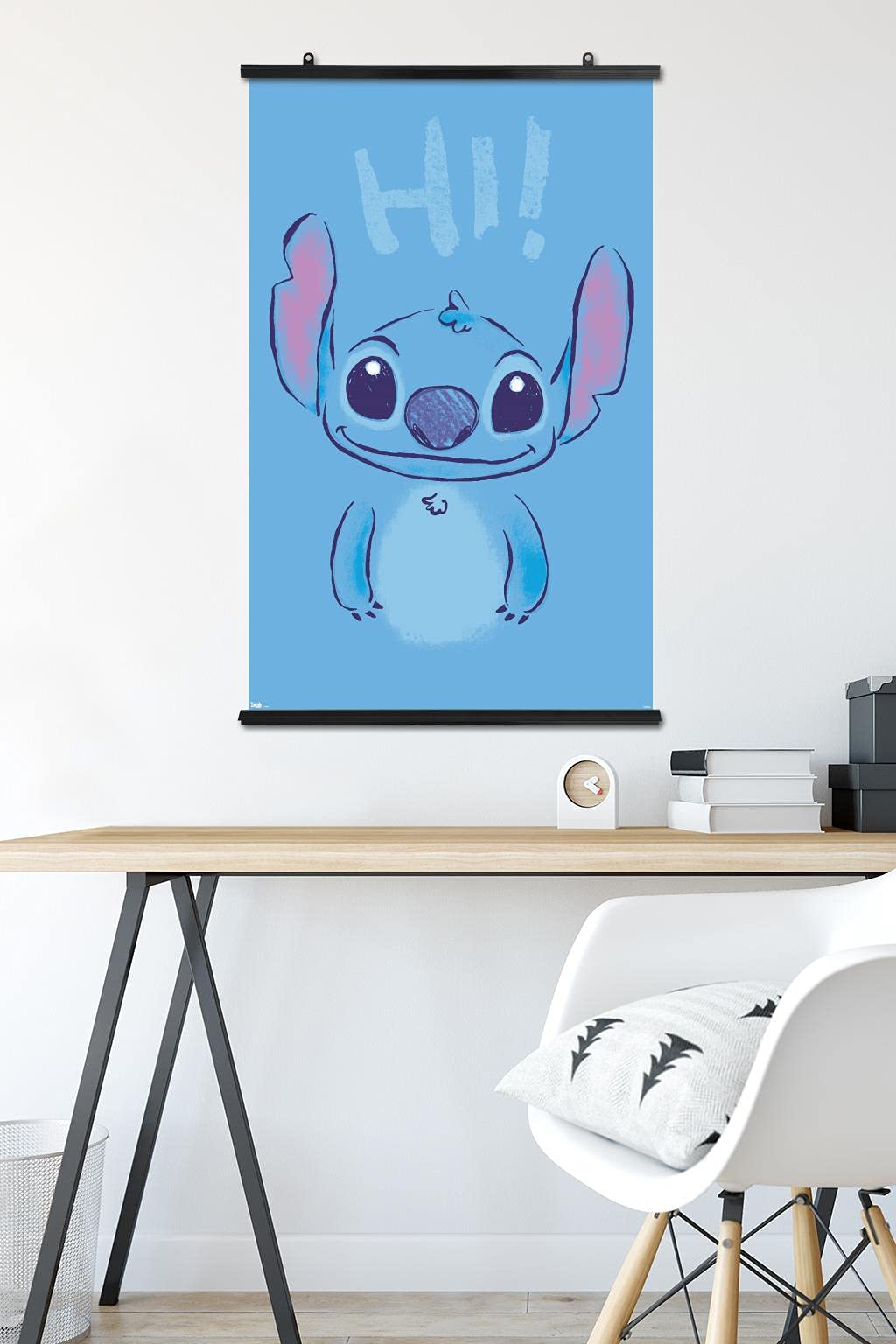 Trends International Disney Lilo And Stitch - Hi Wall Poster, 22.375'' X 34'', Premium Poster & Clip Bundle