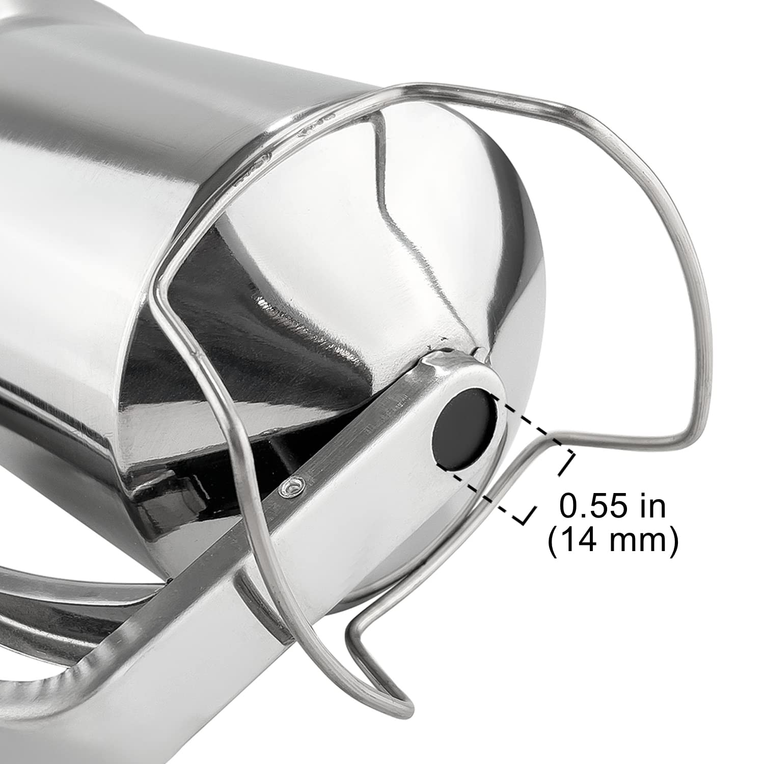 Aldkitchen Dough Dispenser | Stainless Steel | Batter Pourer (4-Cup Capacity)
