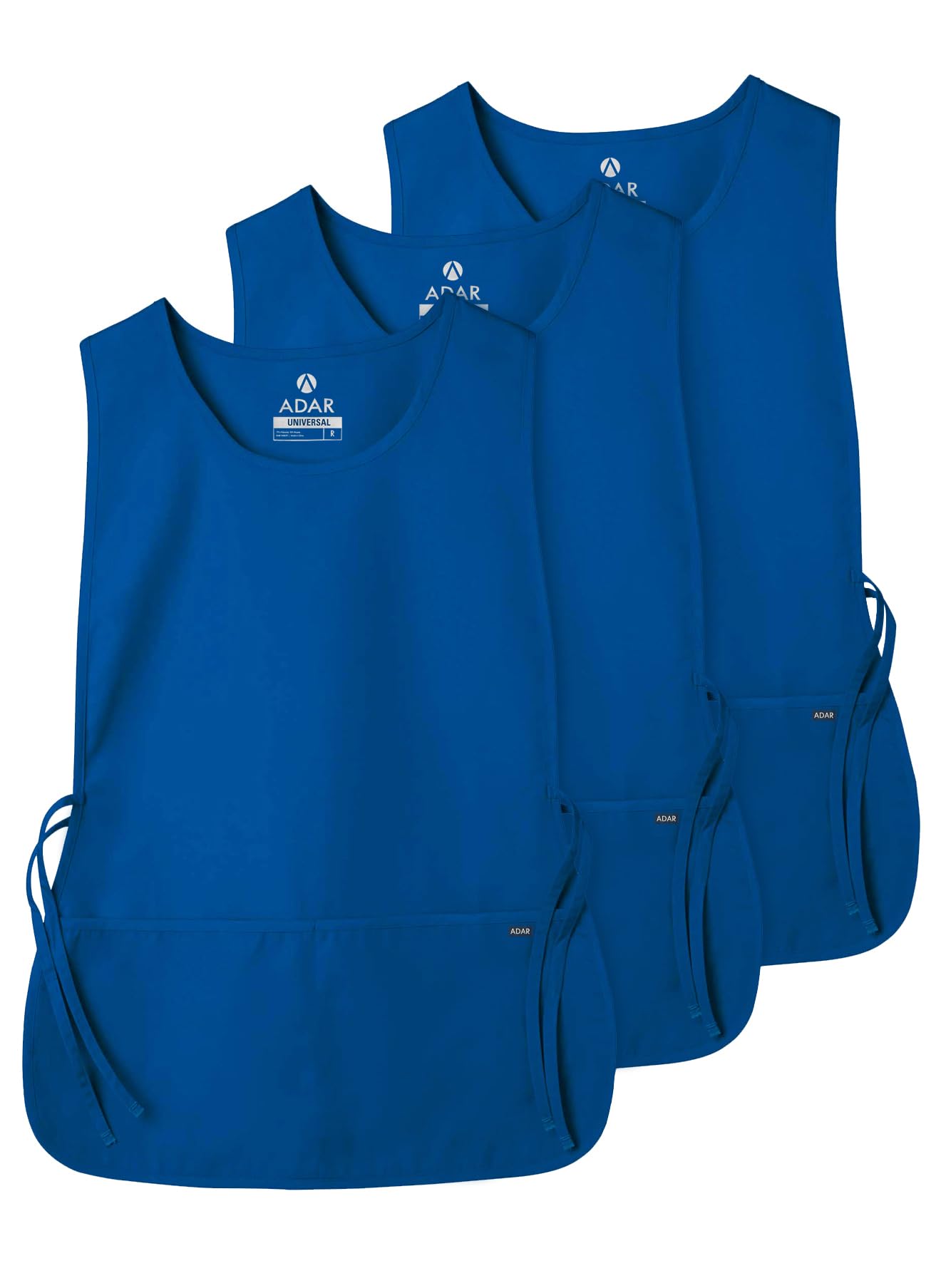 Adar Uniforms Universal Cobbler Apron 3 Pack - Unisex - 7023 - Royal Blue - X