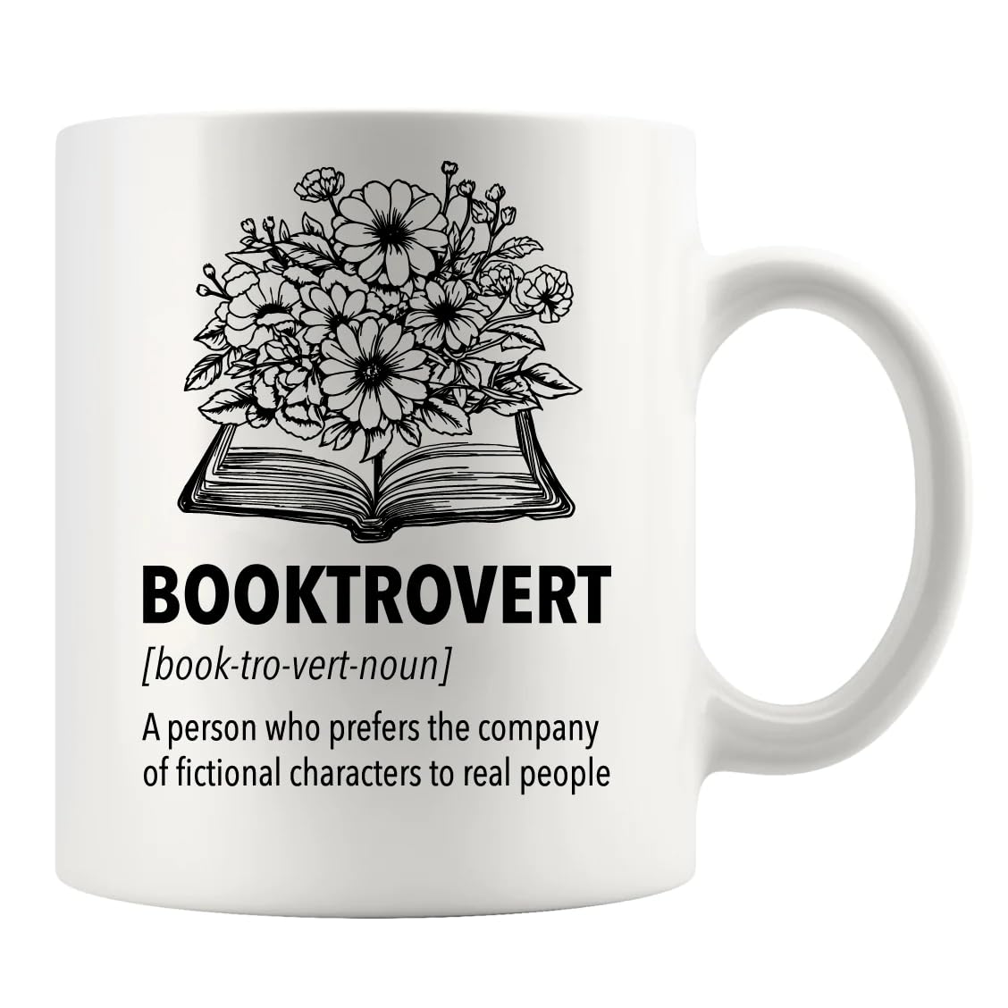 Panvola Booktrovert Book Lover Gifts Definition Mug Book Readers Gifts For Women Men Sister Girlfriend Wife From Husband Boyfrie