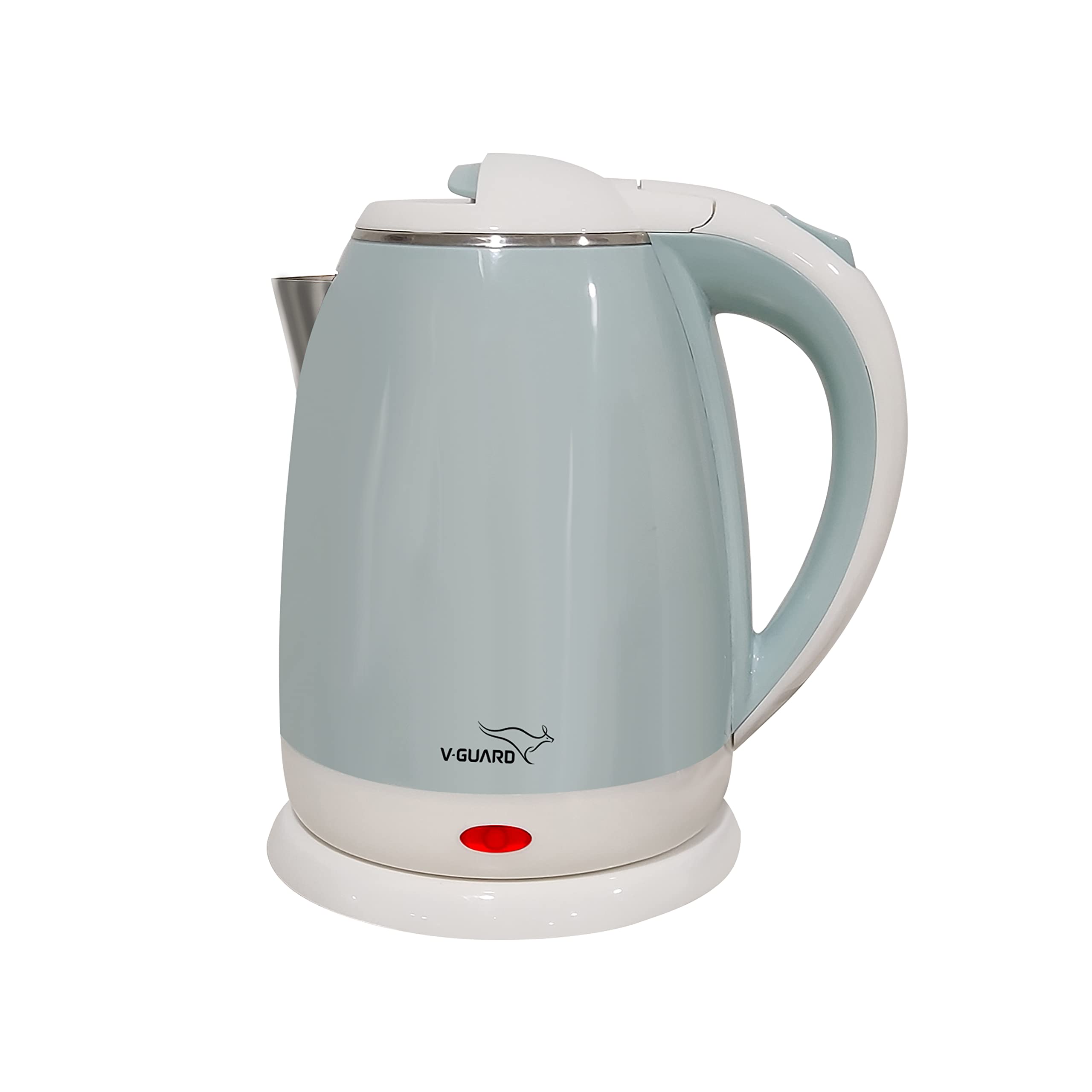 V-Guard Vkp15 Prime 1.5 Litre Electric Kettle / 1500 Watt / Boil Dry Protection To Avoid Over Burning (Blue White)