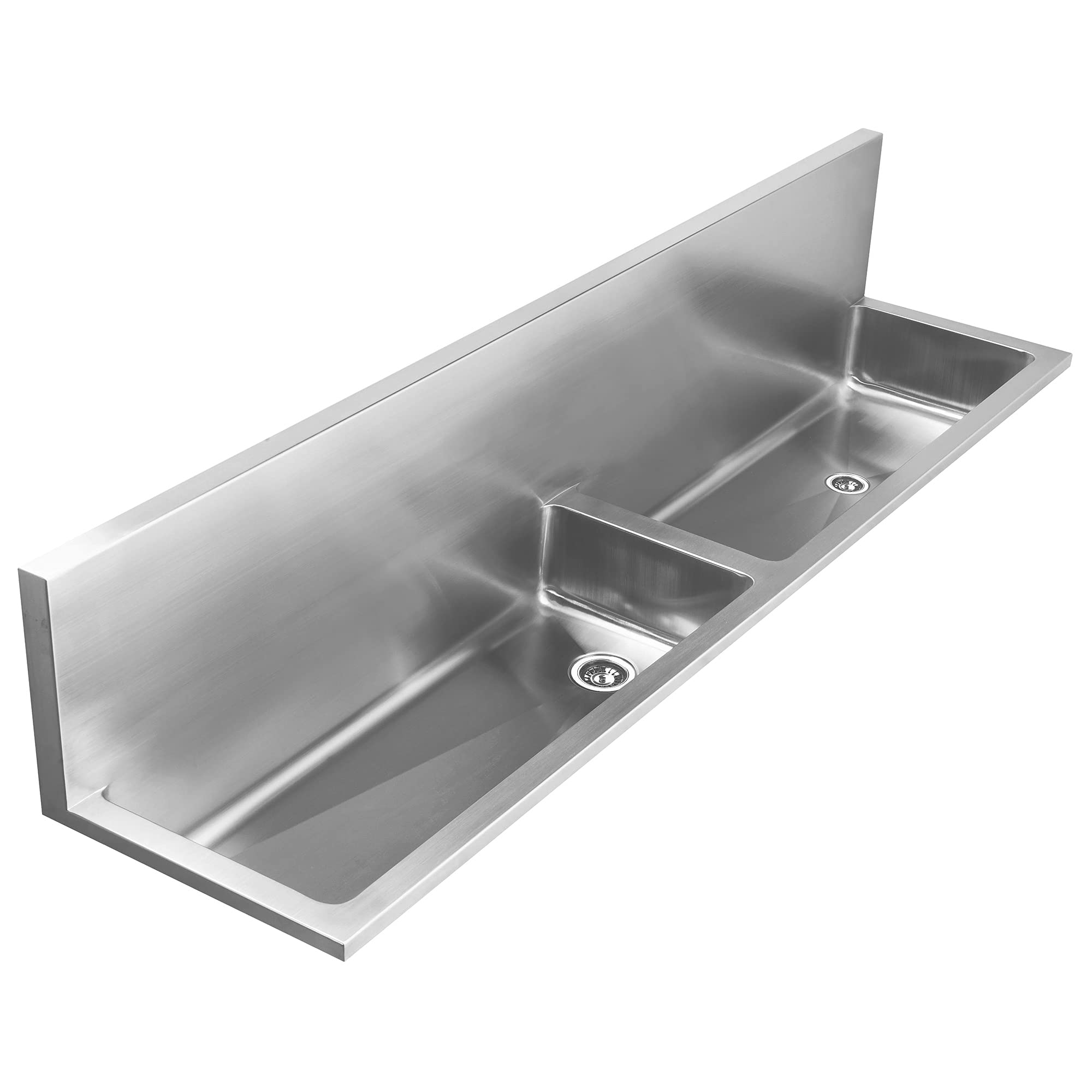 Whitehaus Collection Whncd72 Noah'S Collection Sink, Brushed Stainless Steel
