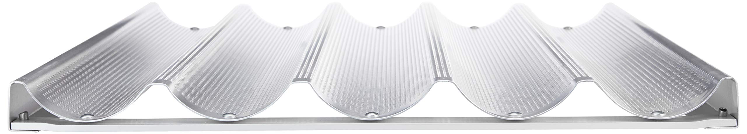 Focus Foodservice Commercial Bakeware 5 Count 26-Inch Perforated Baguette Pan