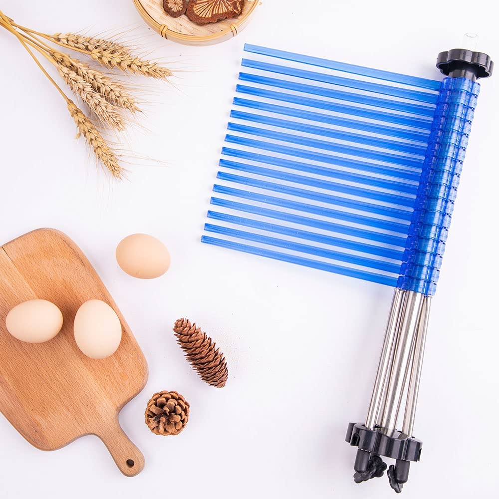 Milange Pasta Drying Rack Collapsible Pasta Dryer Rack Foldable Noodle Dryer Rack Stand With 16 Anti Slip Rods Holding Up To 4.5