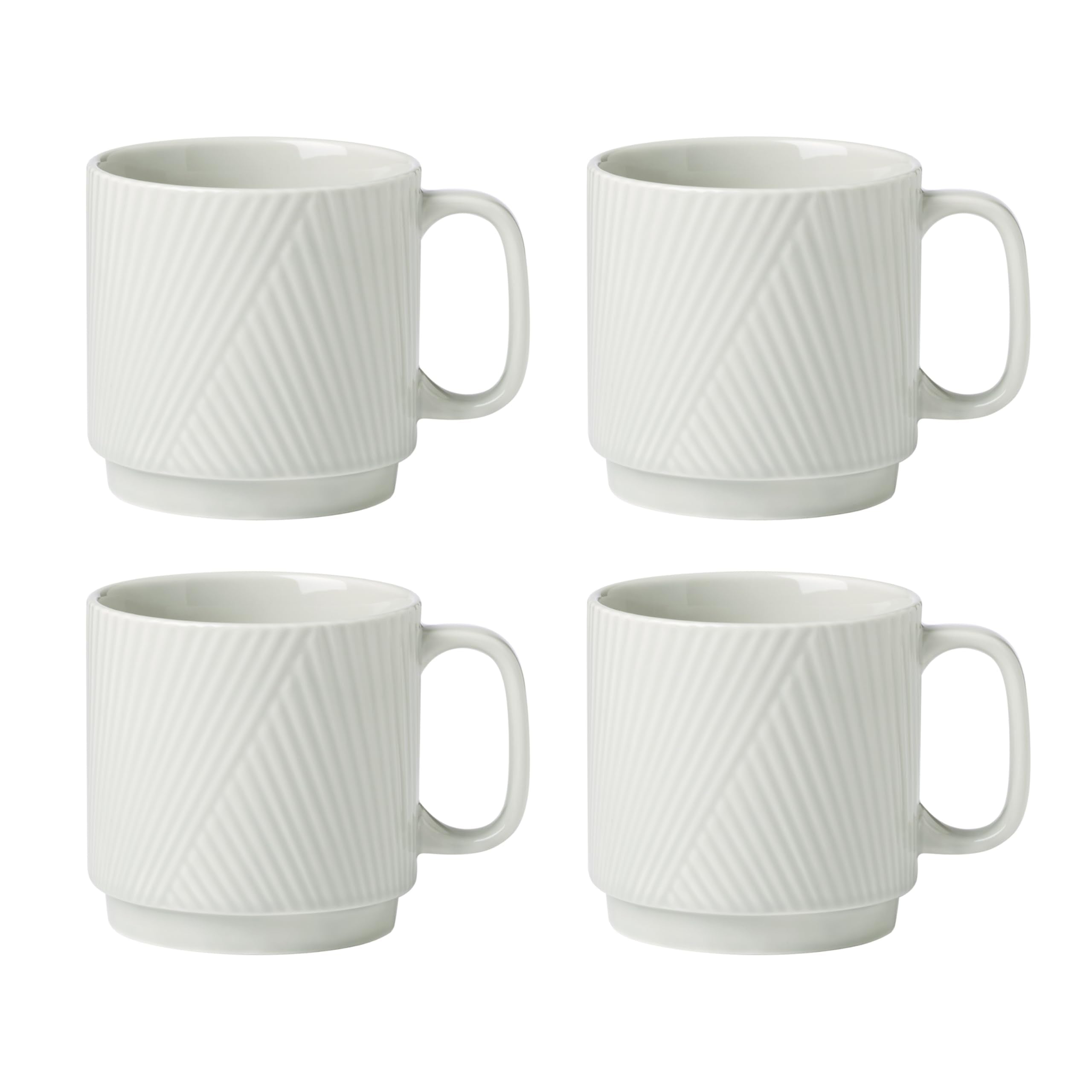 Lenox 898027 Modulus Mugs, Set Of 4, Vapor