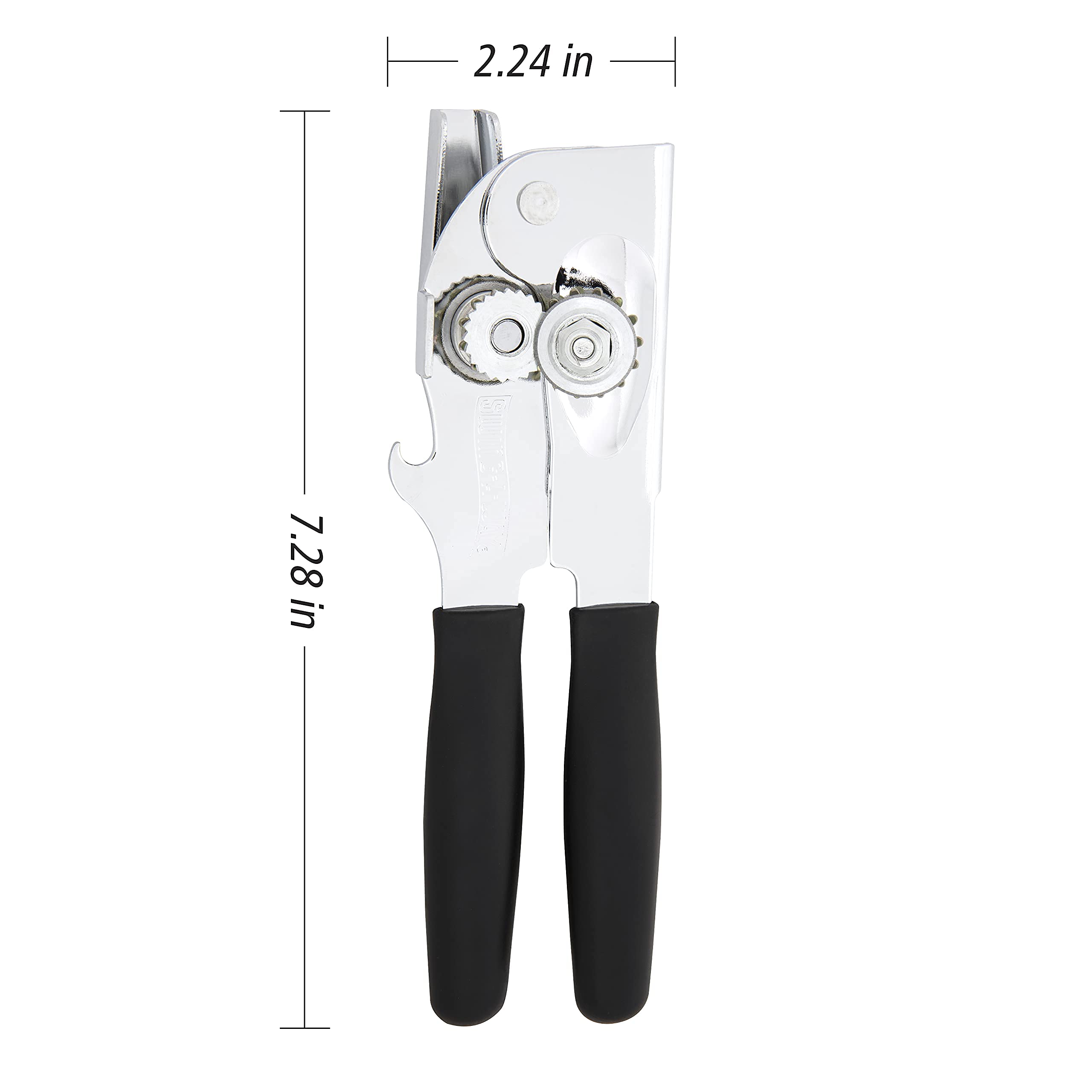 Swing-A-Way White Steel Manual Can Opener