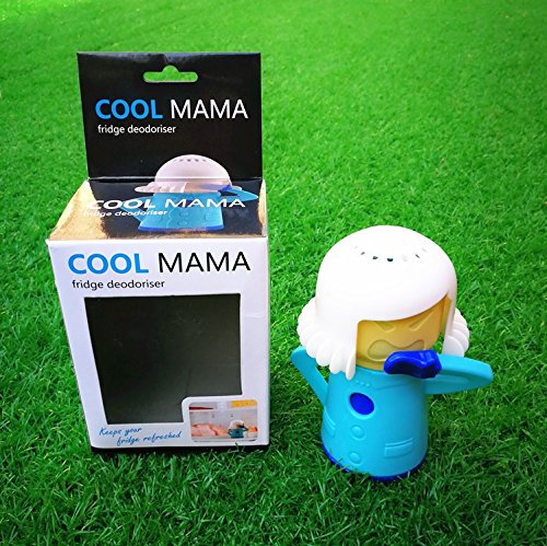 Tvoip Chilly Mama Blue Baking Soda Fridge & Freezer Odor Absorber & Freshener Holder