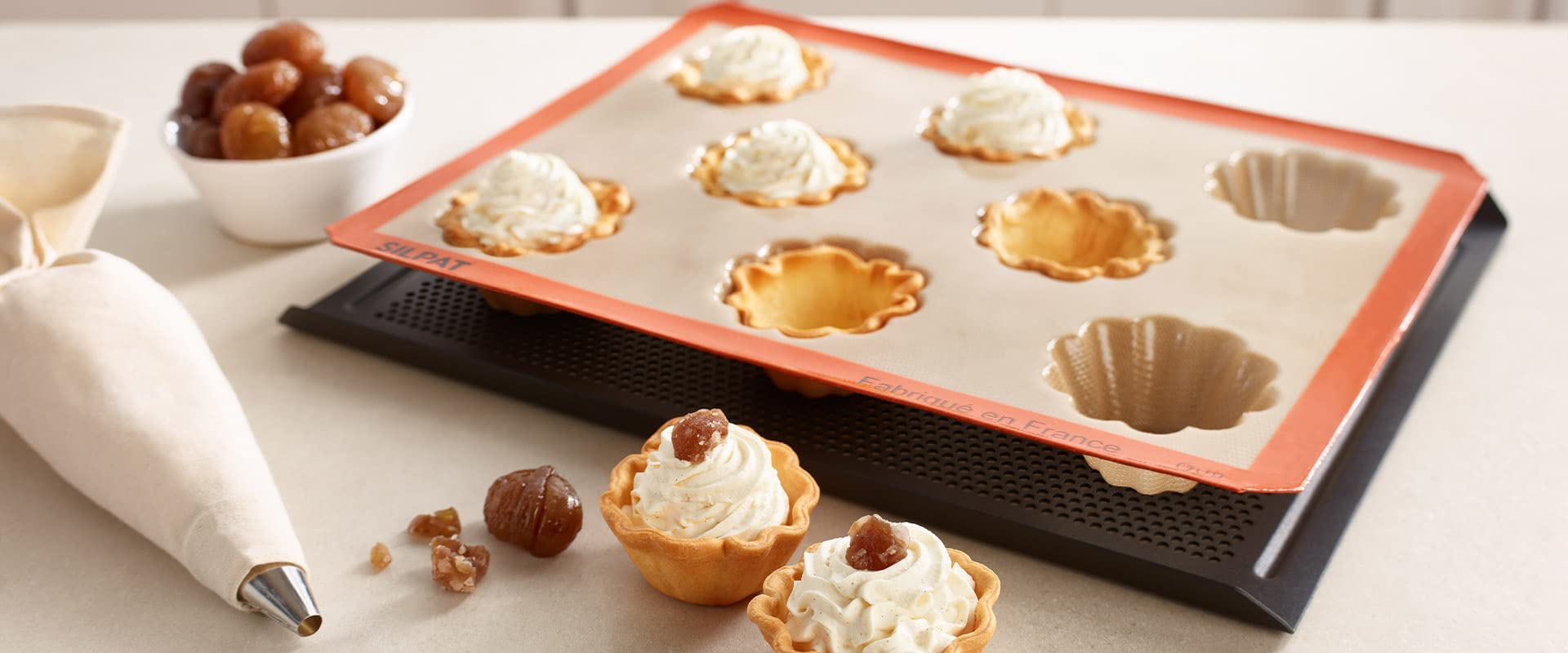 Silpat The Original Mini-Brioche Baking Molds