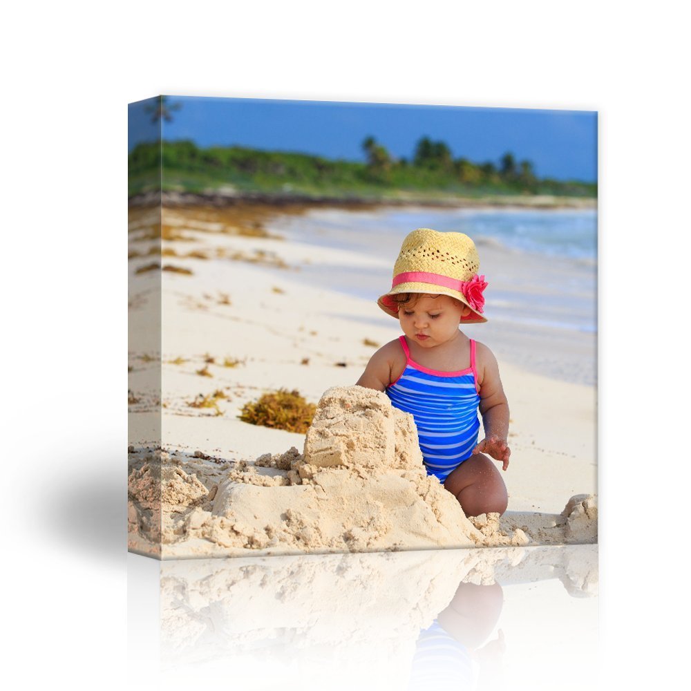 Wall26 Personalized Photo To Canvas Print Wall Art - Custom Your Photo On Canvas Wall Art - Digitally Printed (16 '' X 16 '')
