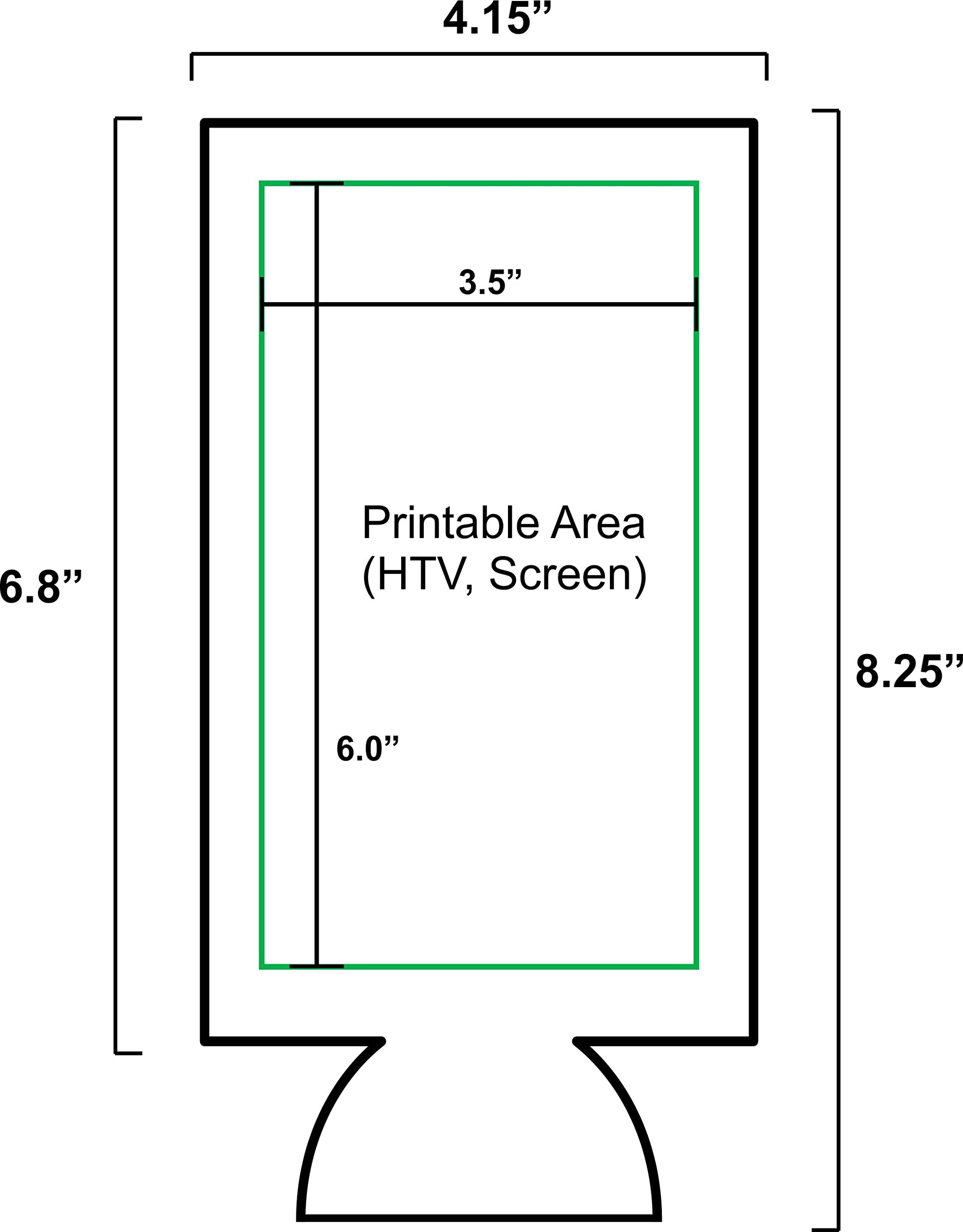 Blank Neoprene 24 Oz. Can Coolie (2 Pack, Bright Orange)
