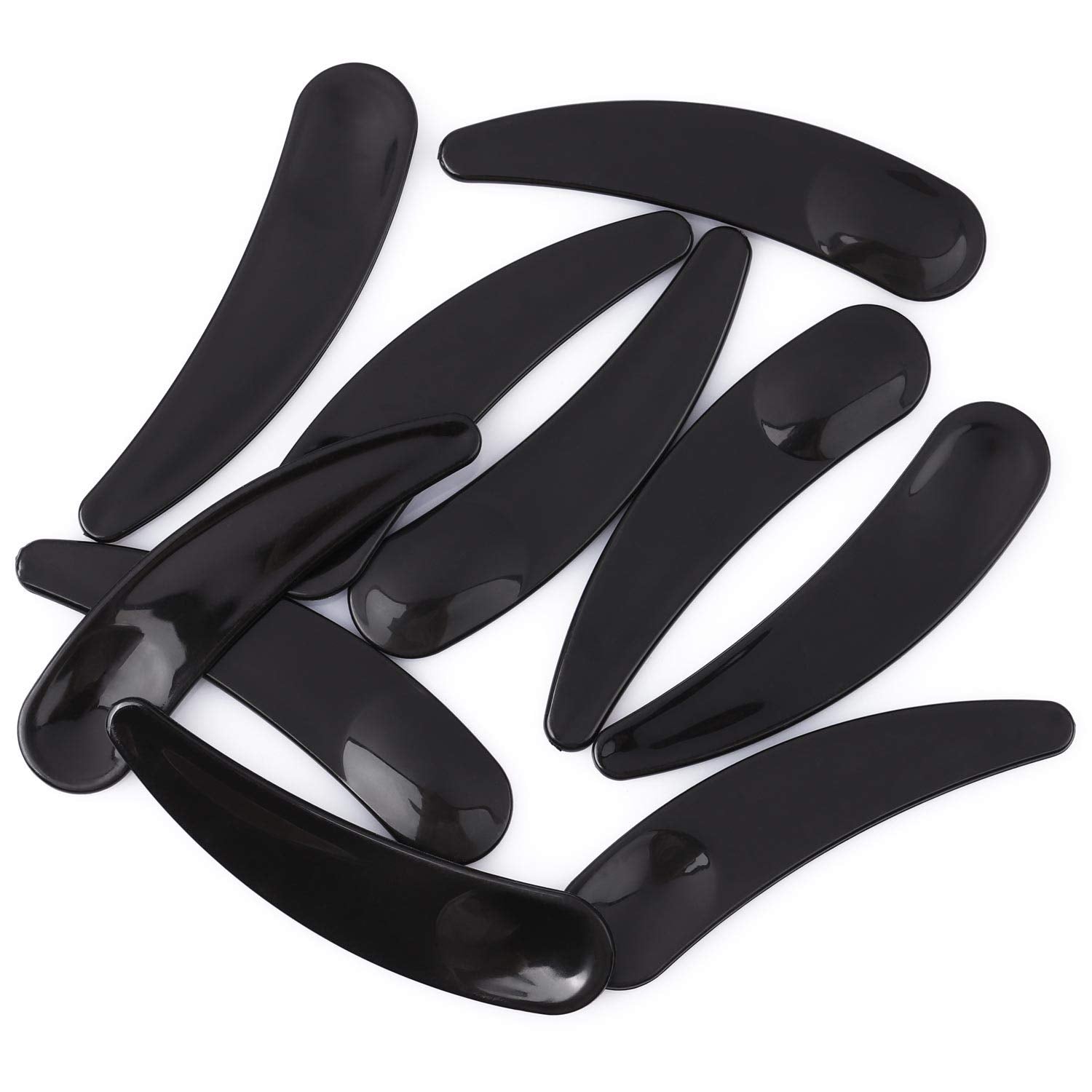 100 Pieces Small Sample Containers With Lids Cosmetic Jars 10 Gram Empty Lip Balm Containers For Beauty Products, Acrylic Powder