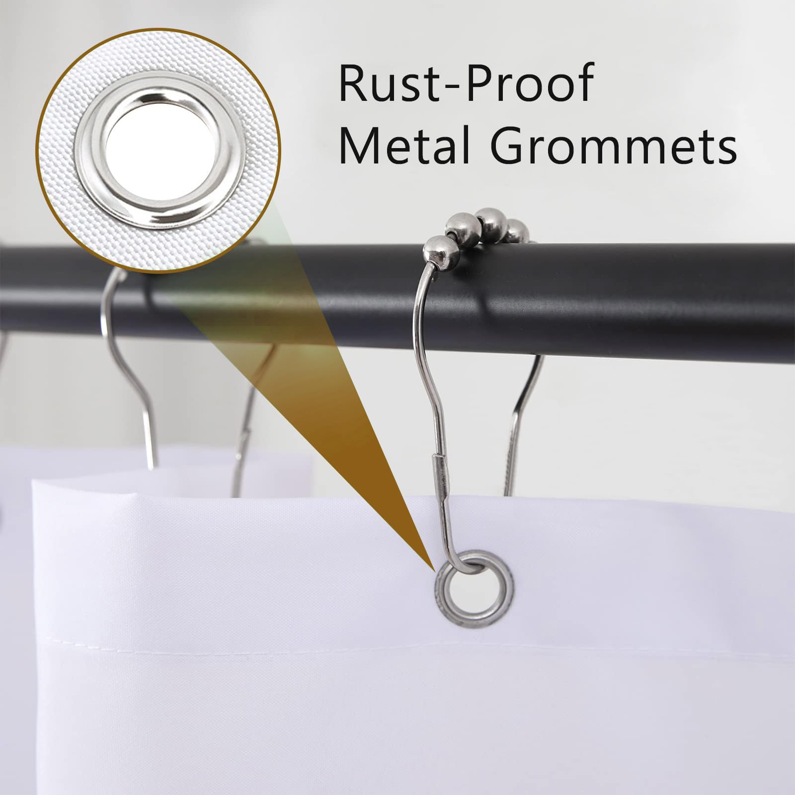 Mitpok Western Cowboy Skull Skeleton Shower Curtain Funny Cool Texas Gothic Spooky Unique Mexican Bone In Bathtub Bubbles Retro