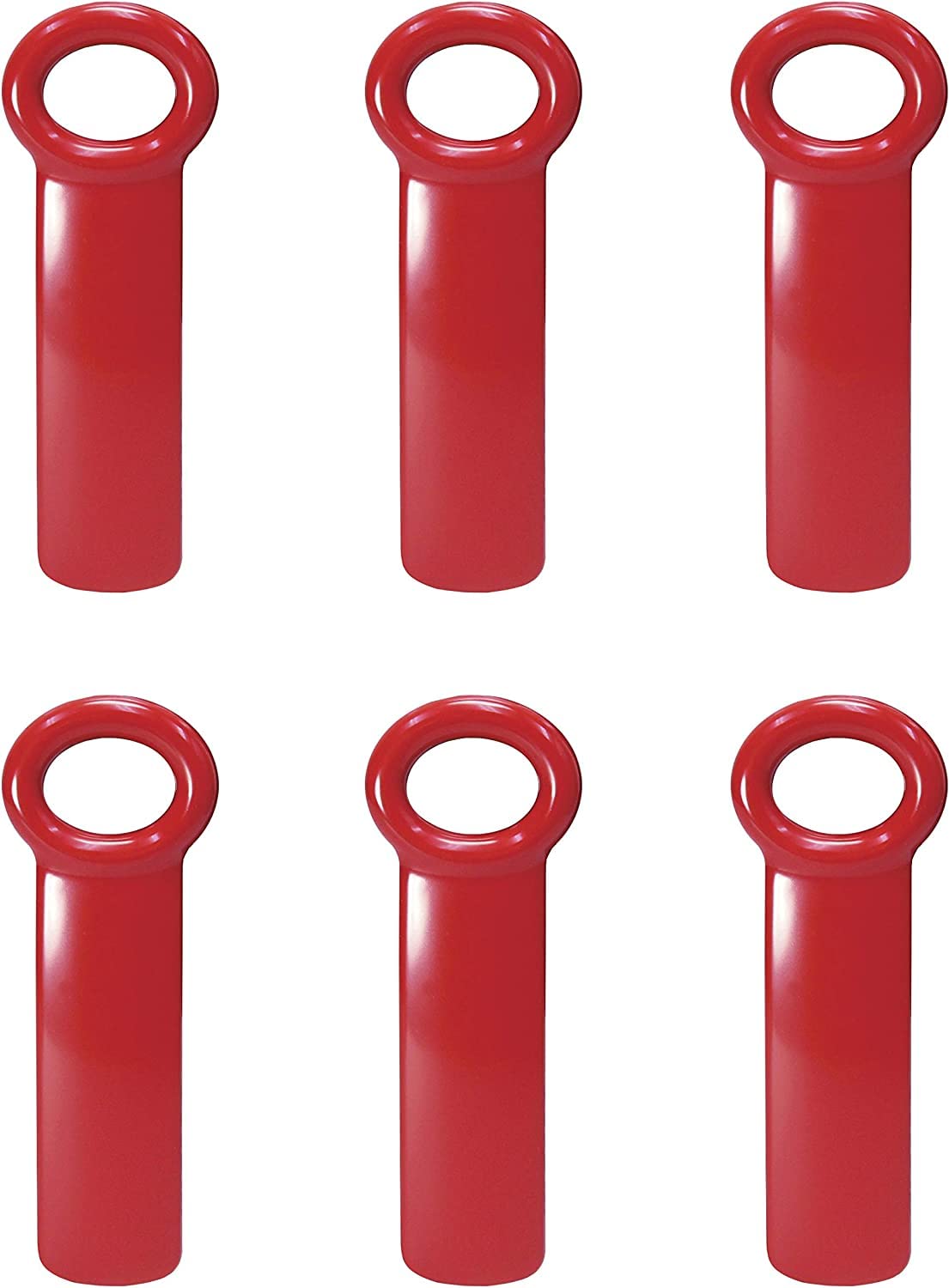 Brix 70712 JarKey Jar Opener - Pack of 6 - Red