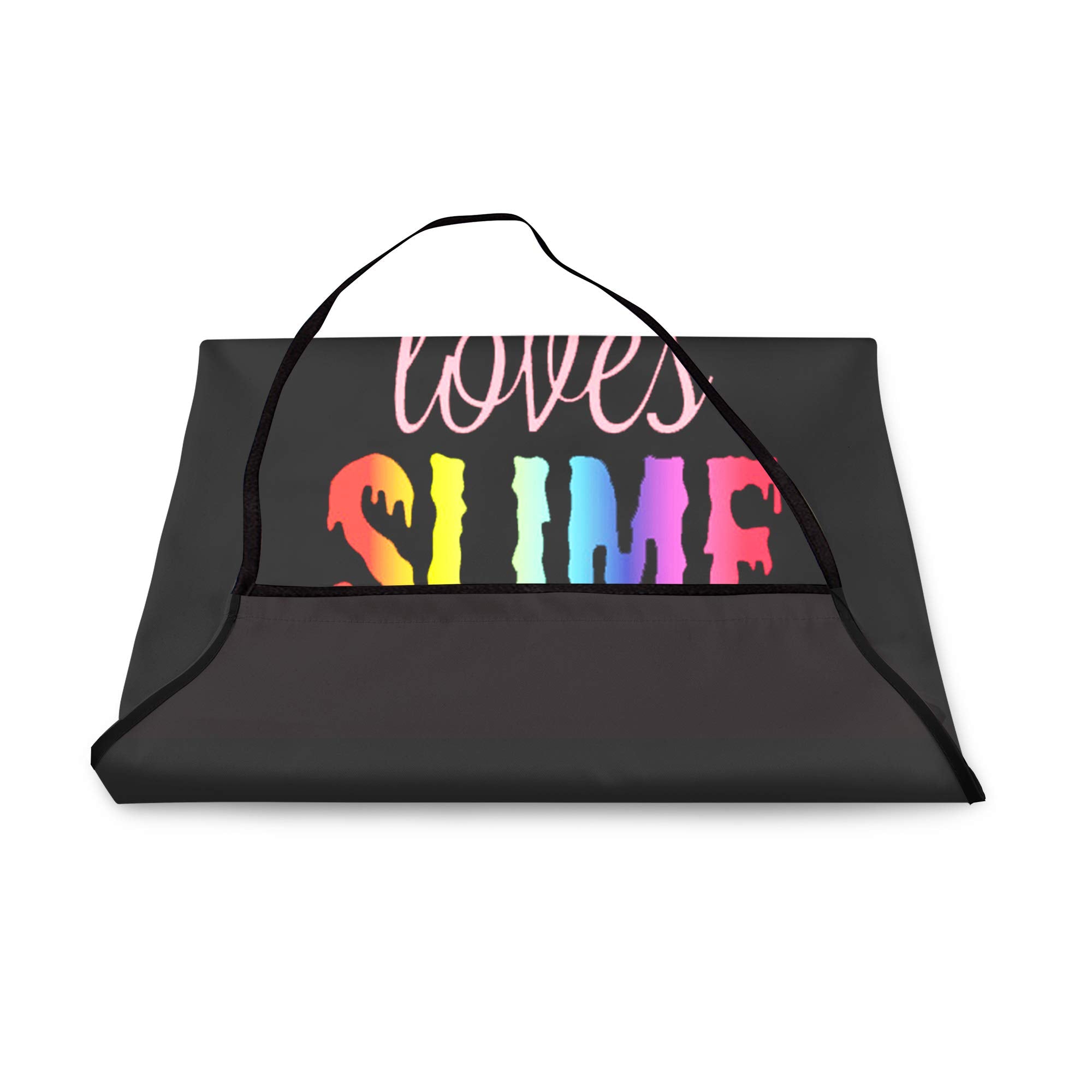 DZGlobal Funny Slime Apron for Girl Children s Day Gifts  Waterproof Home Kitchen Cooking Aprons Bib