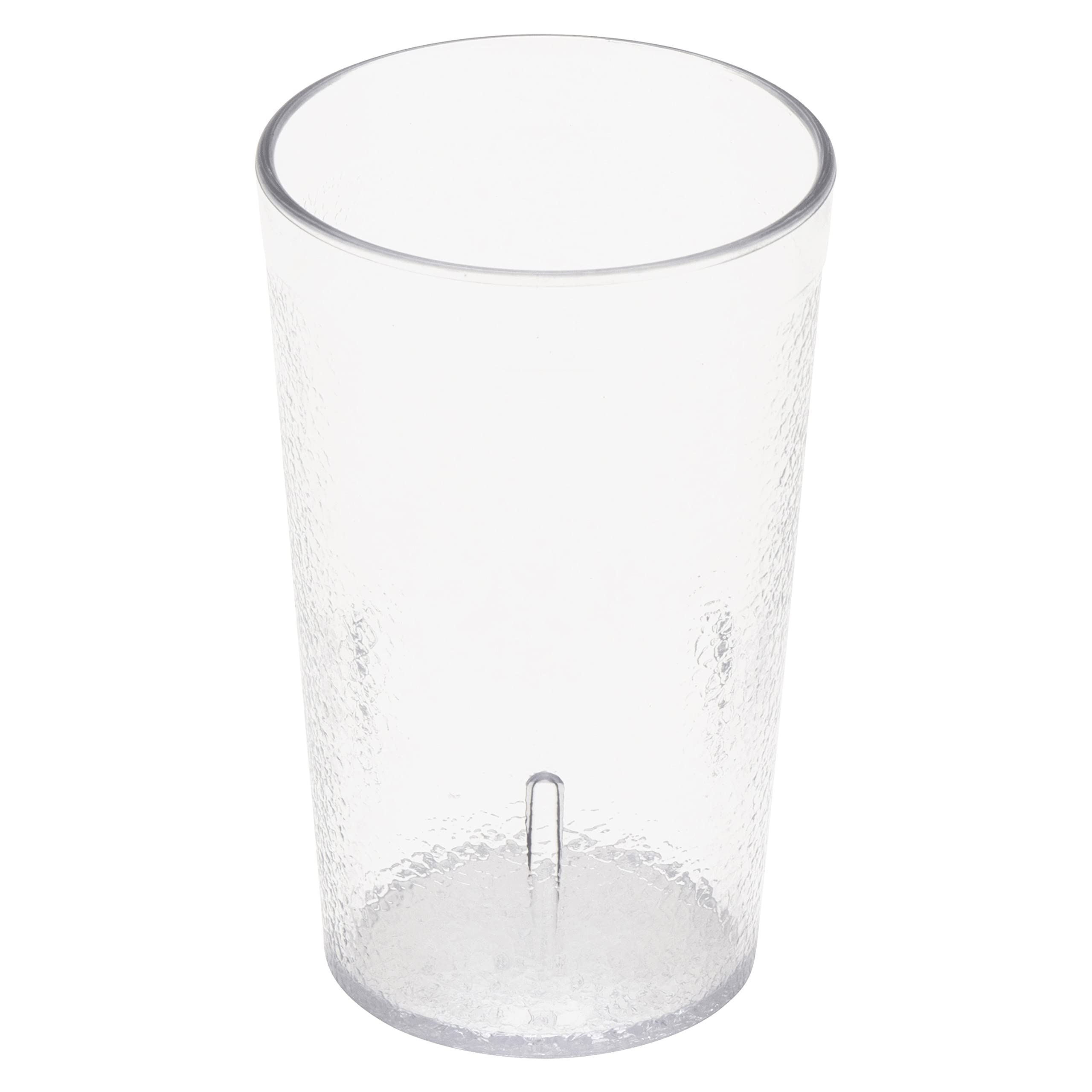 G.E.T. 6605-1-CL-EC Heavy-Duty Plastic Restaurant Tumblers, 5 Ounce, Clear (Set of 4) }