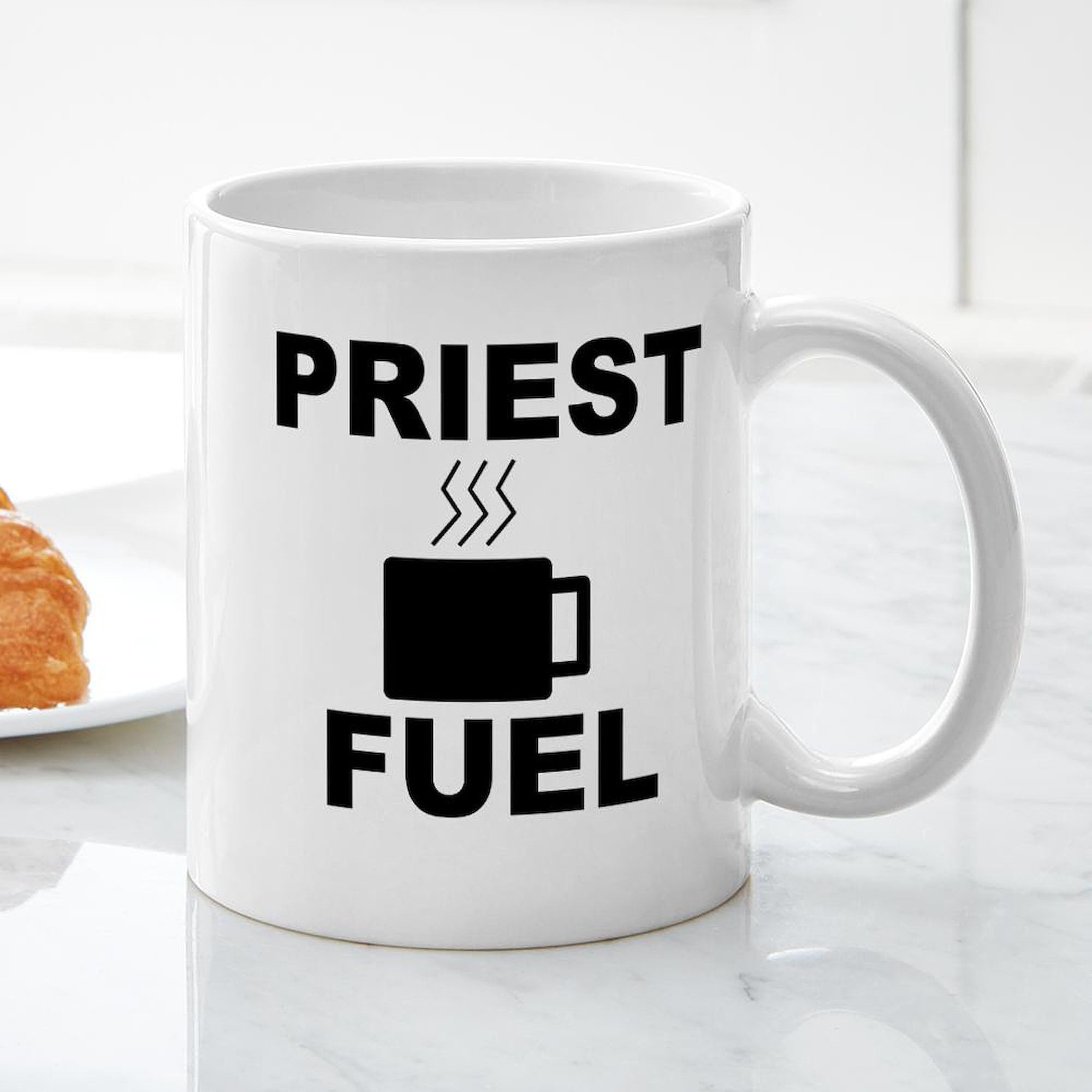 CafePress Priest Fuel Mugs 11 oz (325 ml) Ceramic Coffee Mug