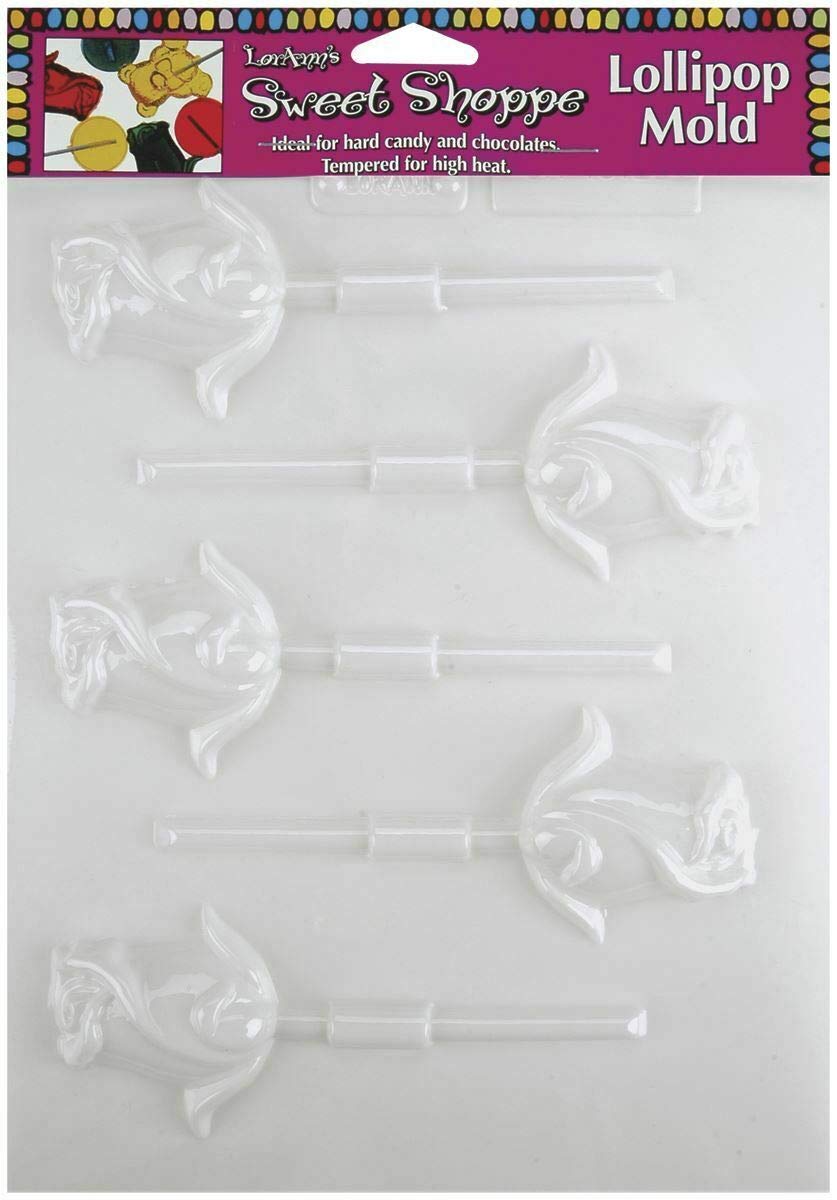 Lorann Roses Lollipop Sheet Mold