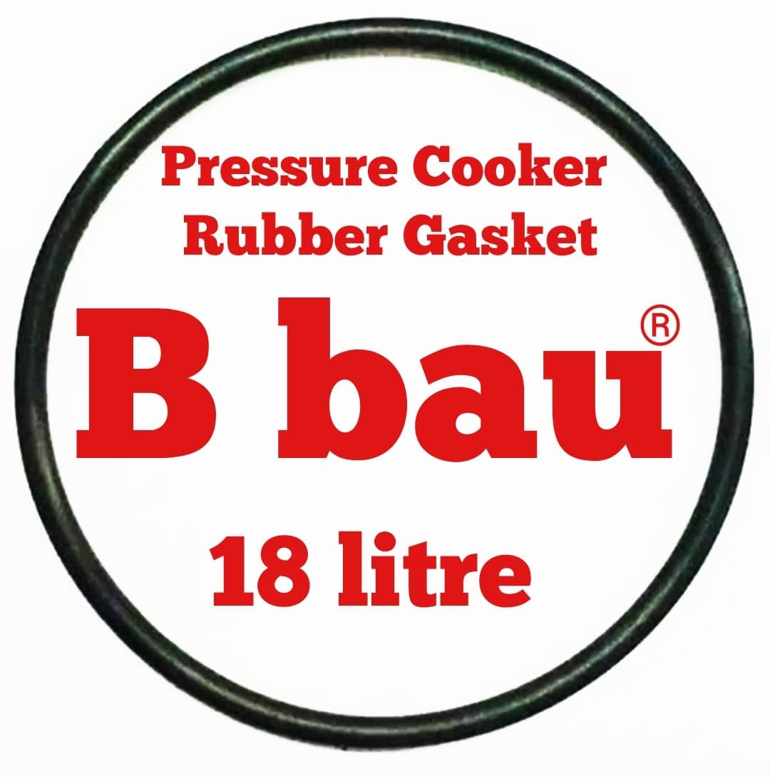 B Bau Pressure Cooker Rubber Gasket For All Type Of Inner Lid Pressure Cooker Steel Or Aluminium 18 Litre