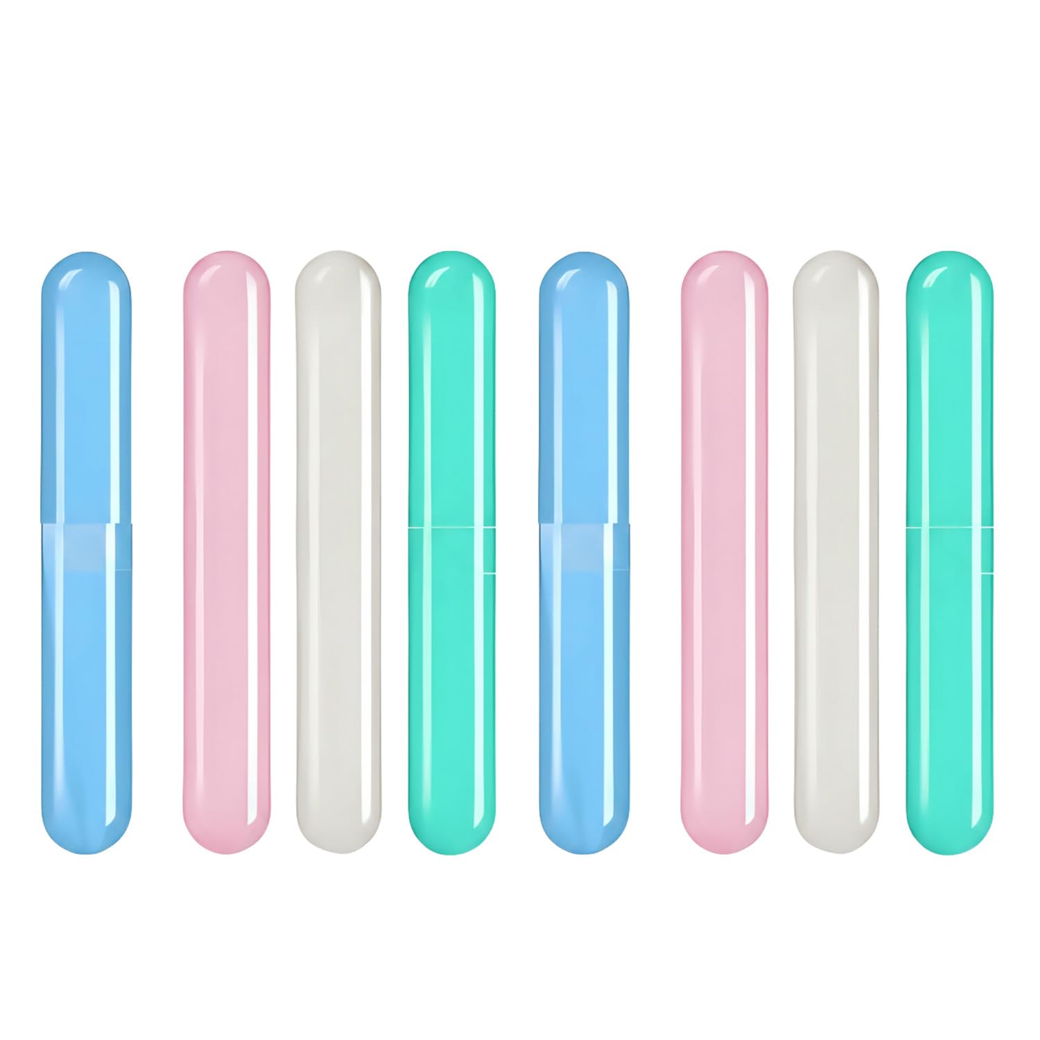 Oblivion Toothbrush Holder  Plastic AntiBacterial Travel Protectors For Oral Care  Portable Brush Holder For Bathroom Wall, T