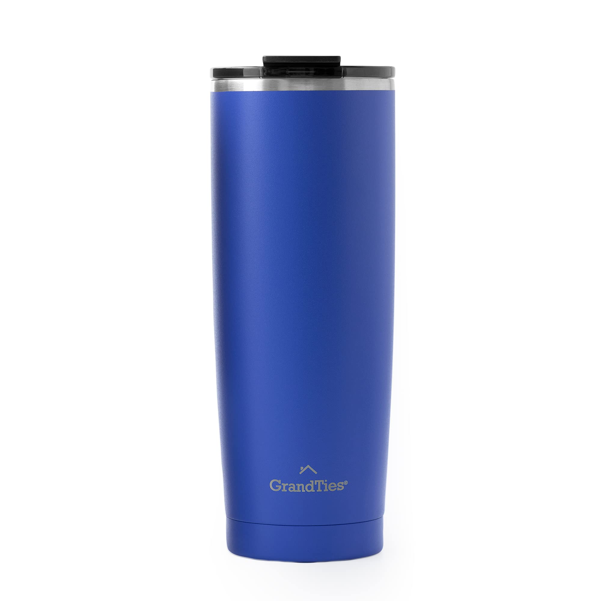 Grandties Insulated Coffee Tumbler Cup W/Tritan Lid | Leak Proof, Reusable, Double Walled Vacuum Stainless Steel Water Bottle Tr