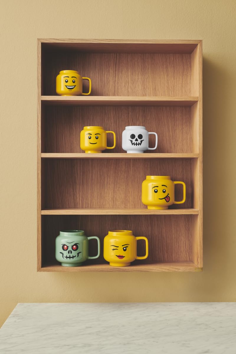 Lego Ceramic Mug Large - Skeleton - 530 ml | Perfect Mug, Gifts for Men, Mugs for Kids and Women Cool, Fun Unique Cup for All Ag