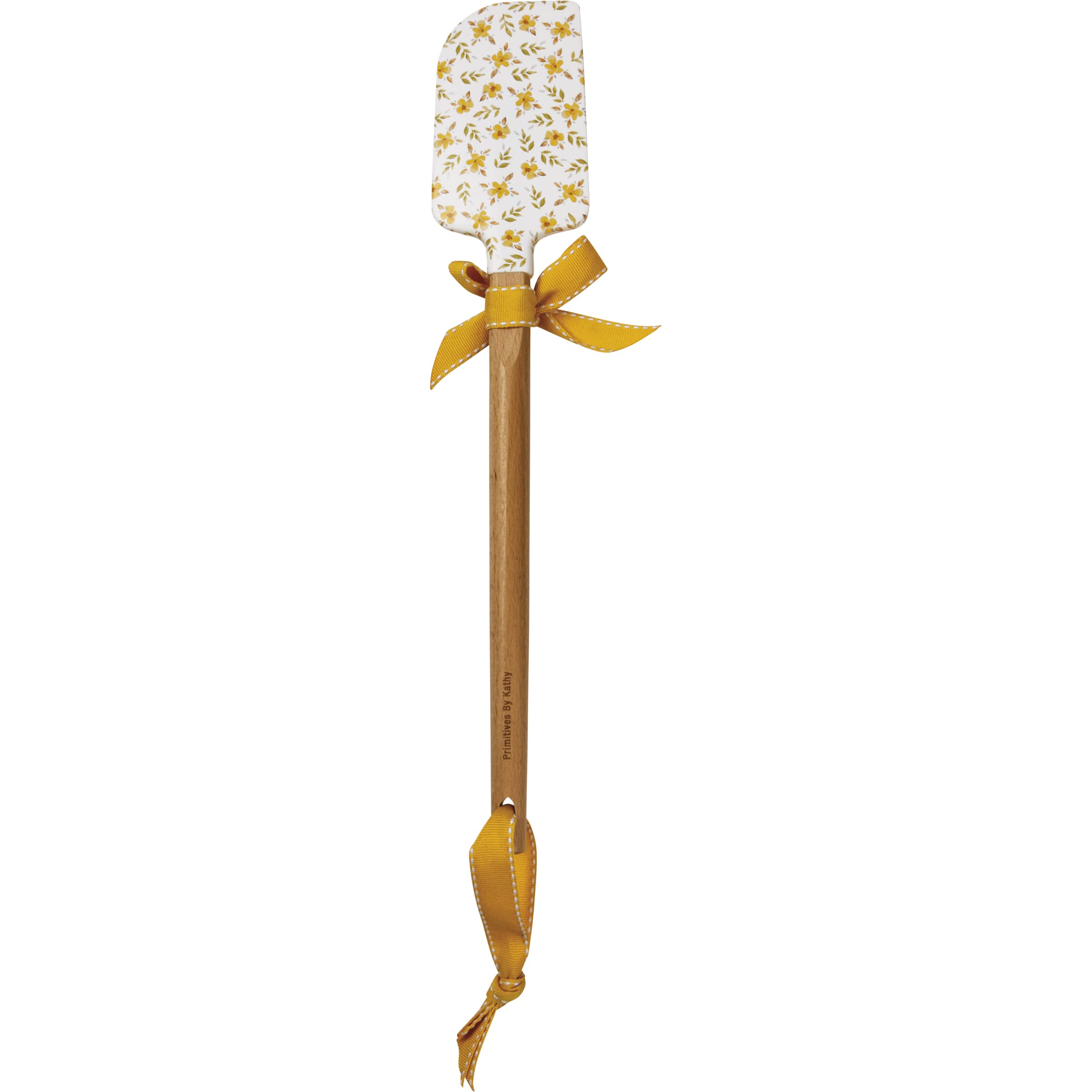 Primitives By Kathy Bee Happy Bee Themed Silicone Spatula Yellow