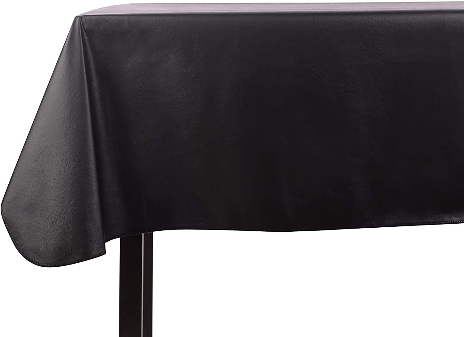 Yourtablecloth Heavy Duty Vinyl Rectangle Or Square Tablecloth - 6 Gauge - Flannel Backed - Wipeable Tablecloth With Vivid Color