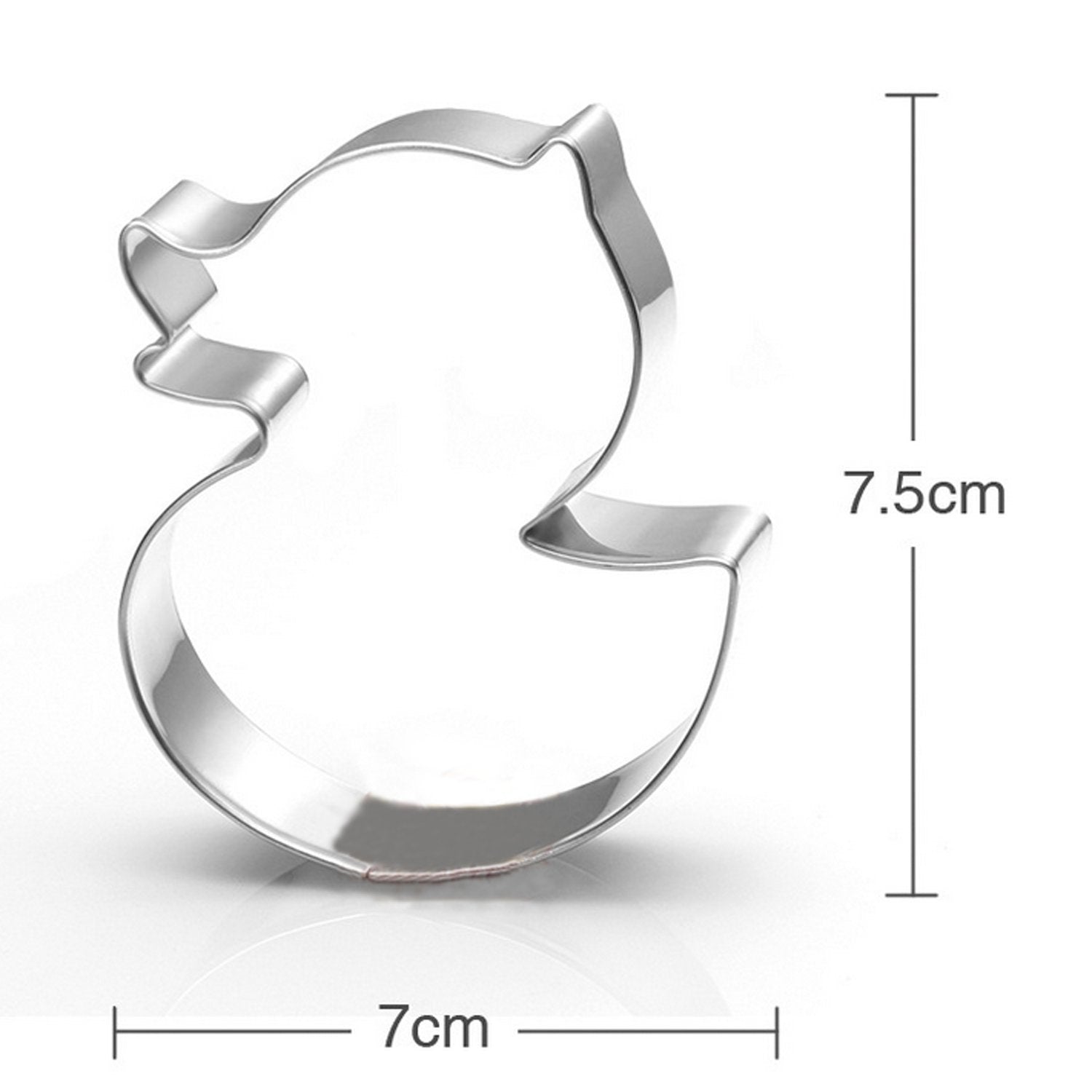 Gxhuang Cute Duck Cookie Cutter - Stainless Steel