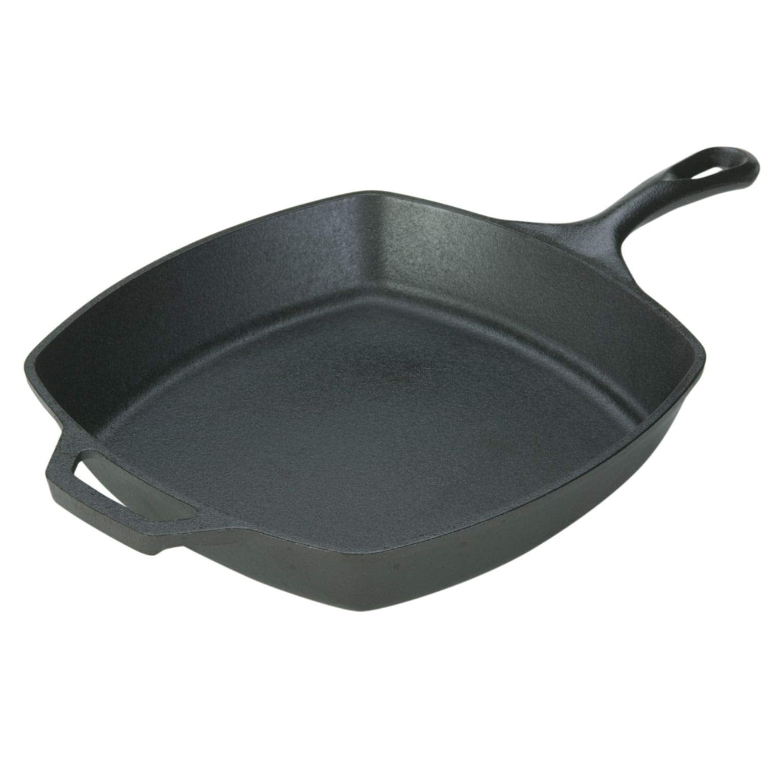 Lodge L8Sq3 10-1/2'' X 1-3/4'' Square Skillet3