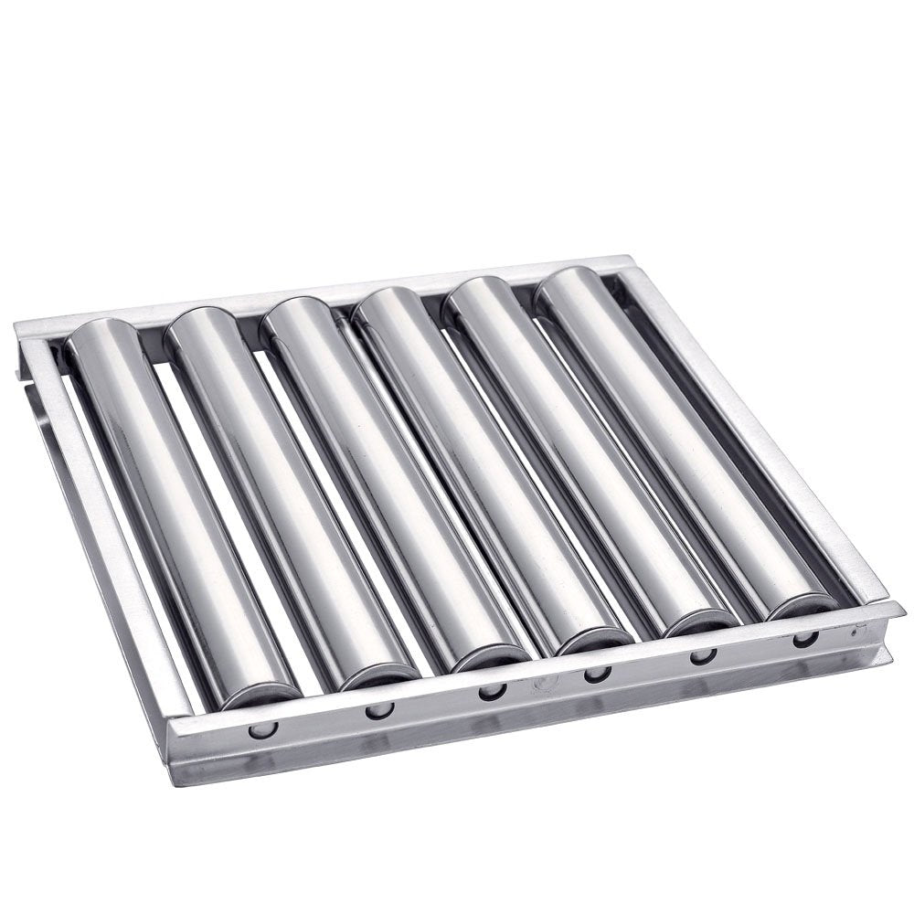 Charcoal Stainless Steel Hot Dog Sausage Roller Rack Steamer With Extra Long Wood Handle New Bbq Tools 5 Section Brat Griller