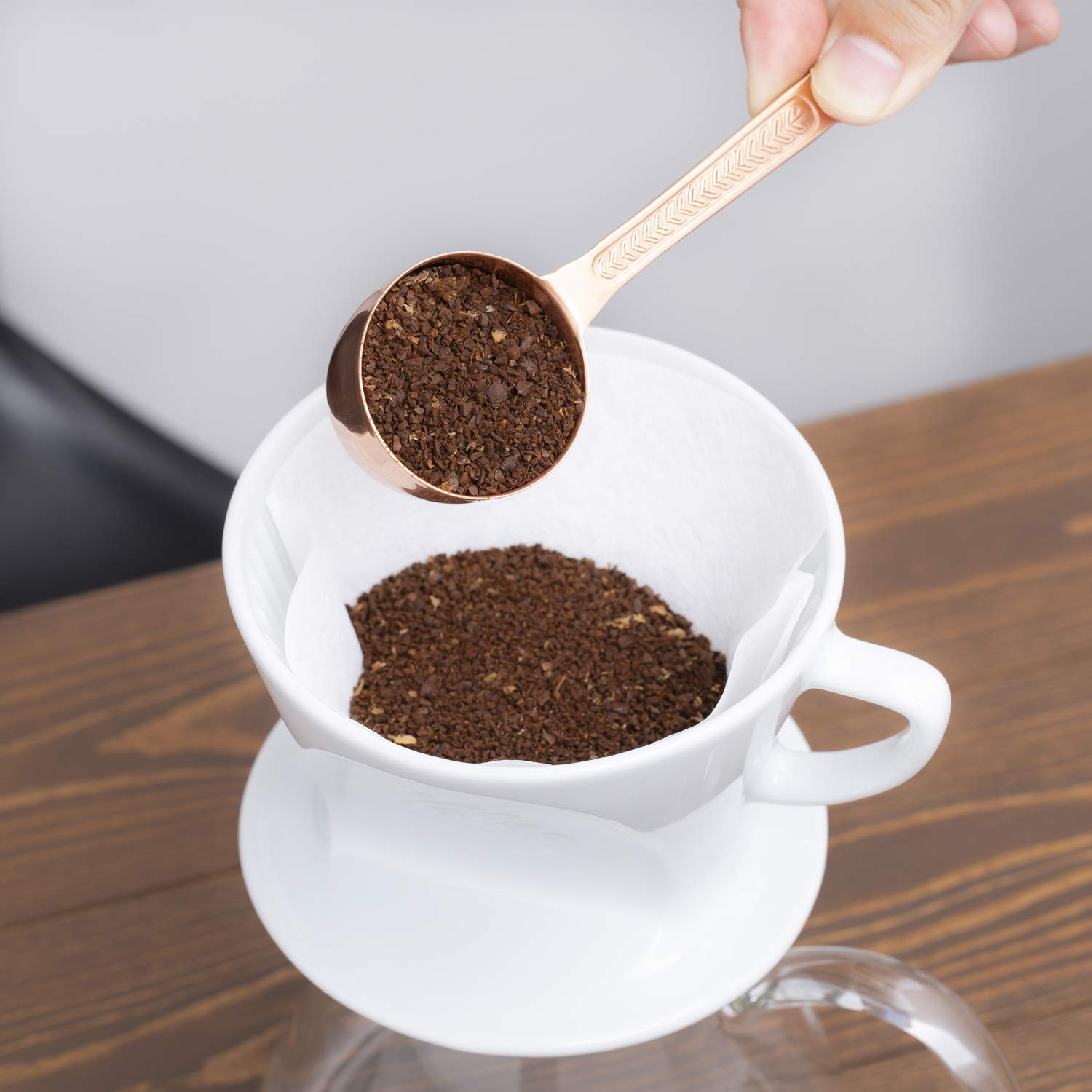 Kalita #13127 Coffee Filter  FP102 Filter Paper  For 2-4 People  100 Sheets  White