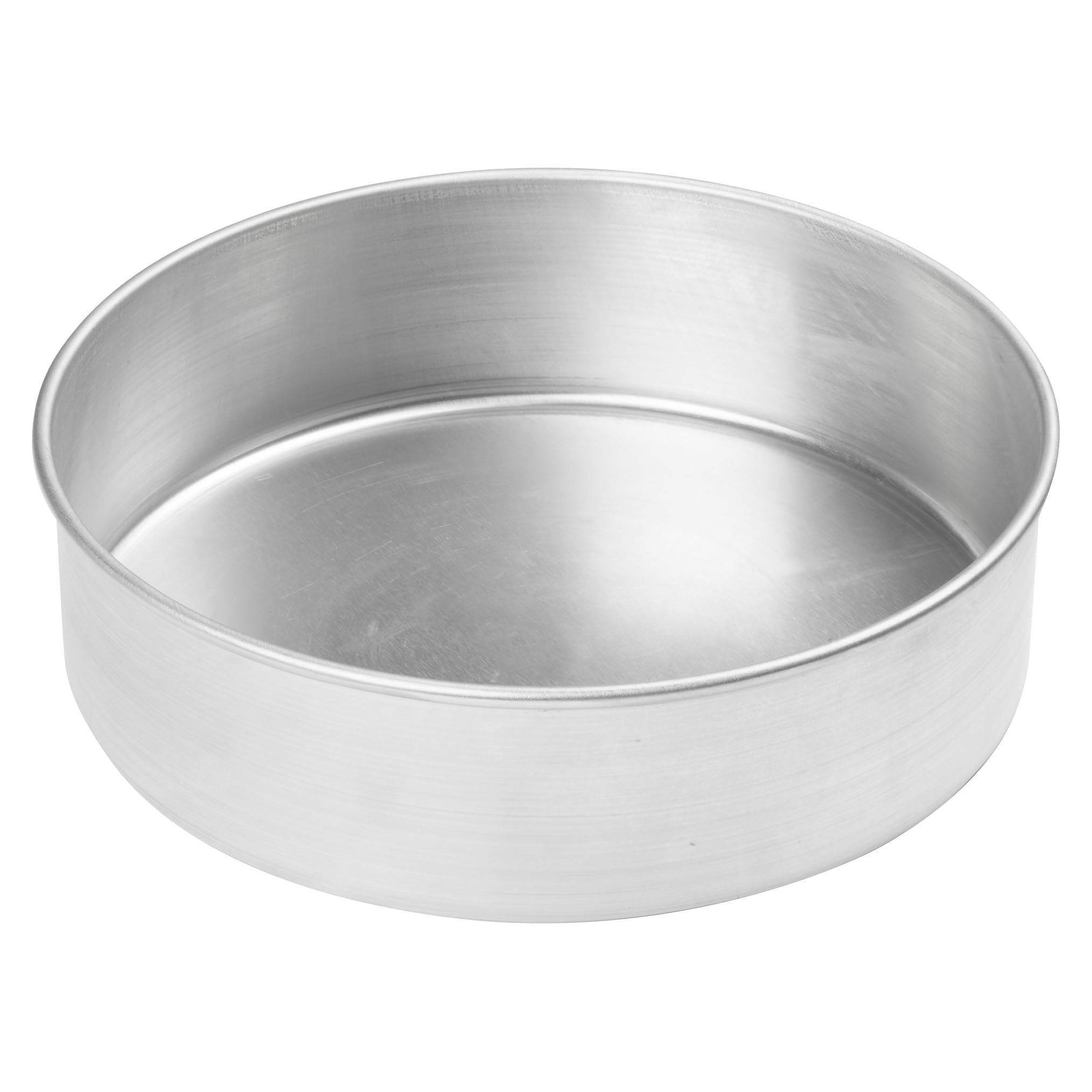 Winco Heavy-Duty Round Aluminum Layer Cake Pan, 12 x 3