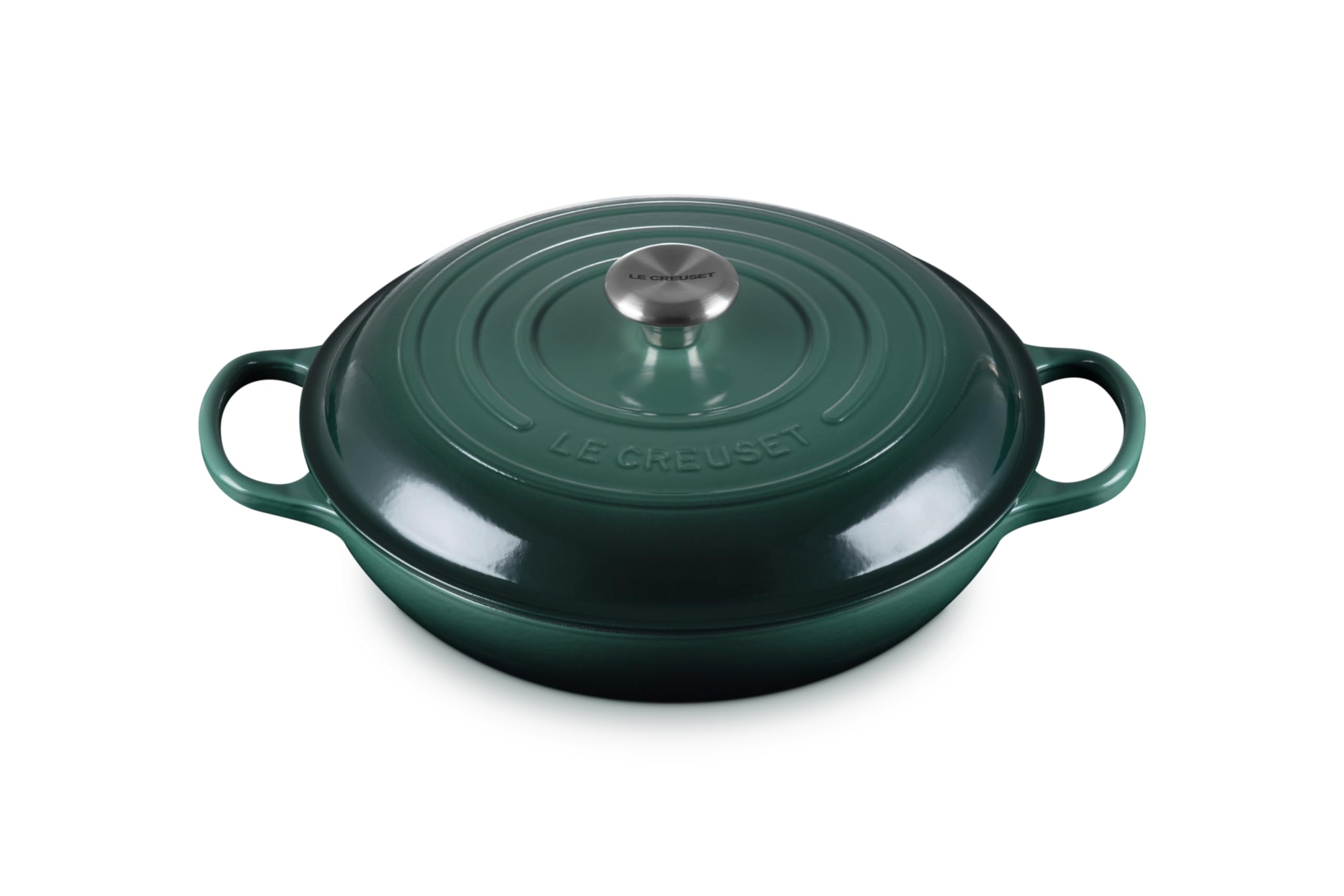 Le Creuset Enameled Cast Iron Signature Braiser, 3.5 Qt., Artichaut