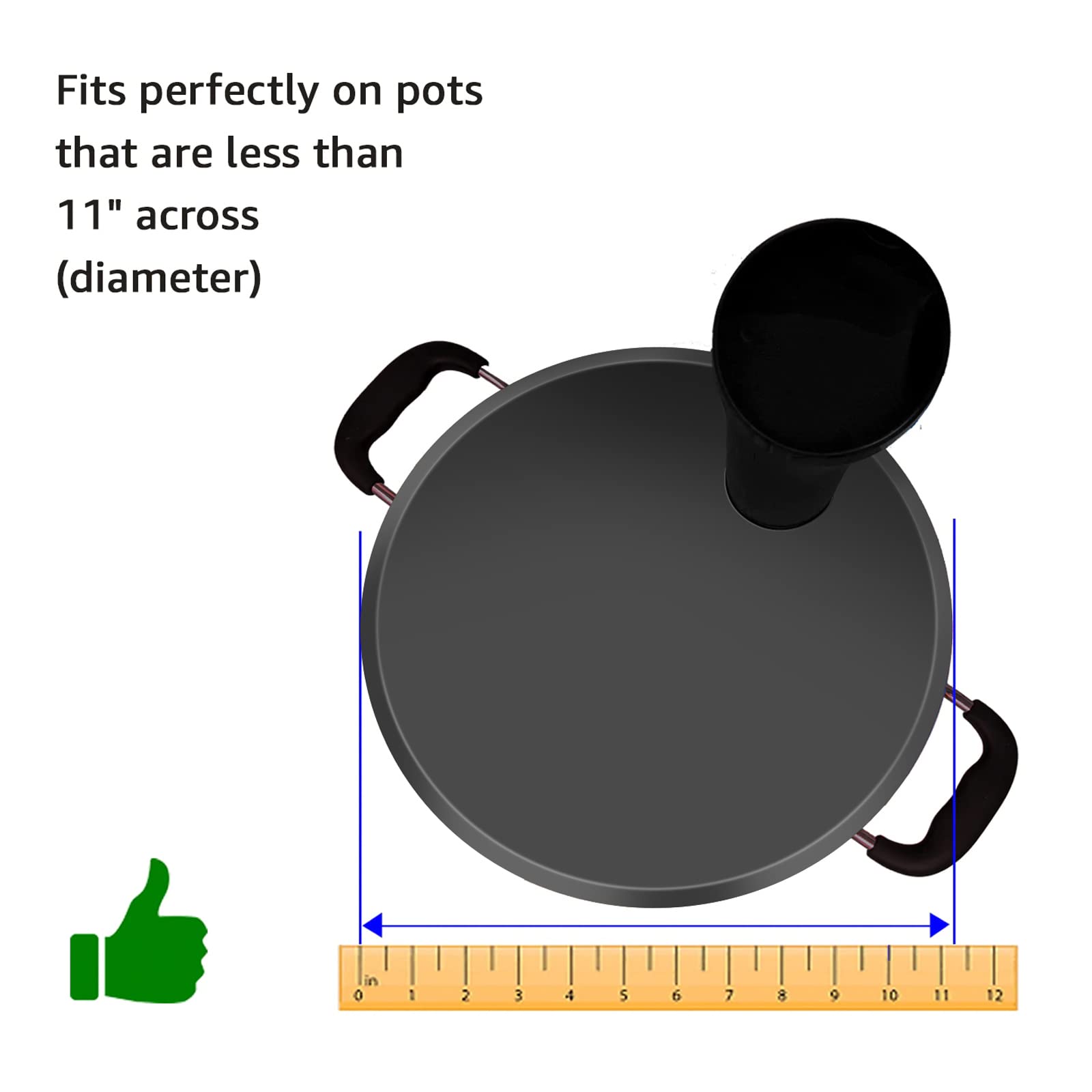 Sous Vide Lid For Precision Cooking - Fit For Anova Culinary Sous Vide Precision Cooker And Up To 11'' Pot - Retain Moisture And