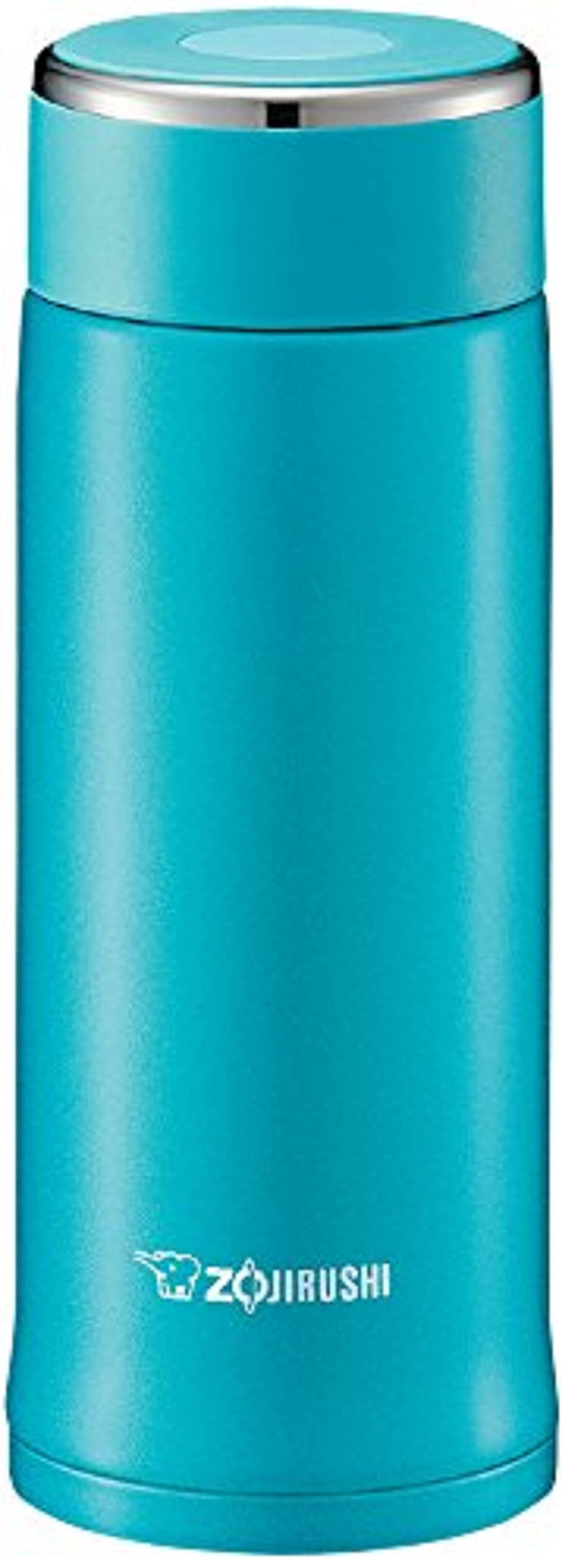 Zojirushi Stainless Mug, 12 oz, Turquoise Blue