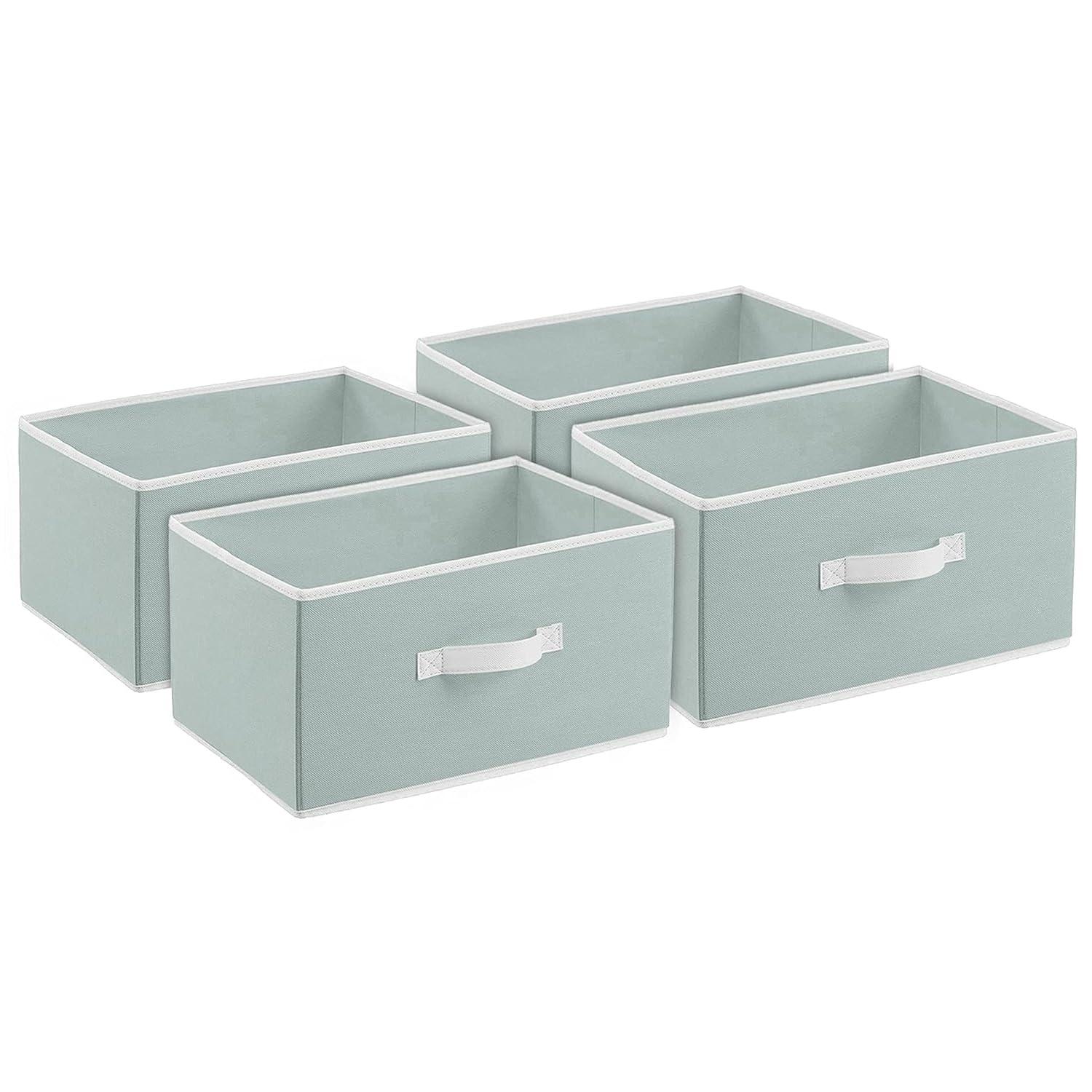 Kuber Industries Non-Woven Pack Of 4 Storage Box And Organiser | Foldable Cloth Organizer For Storage Wardrobe | Multipurpose Cu
