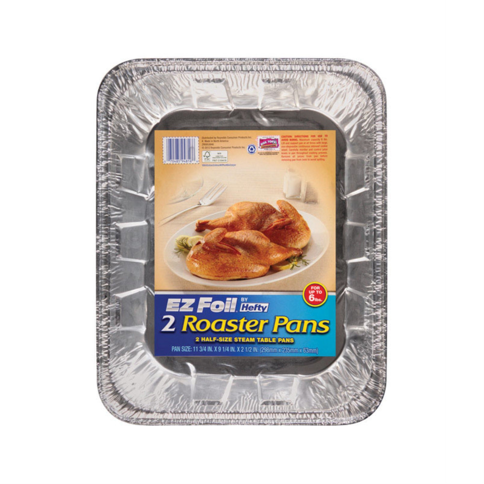 ROASTER/BAKEPAN FOIL (Pack of 12)