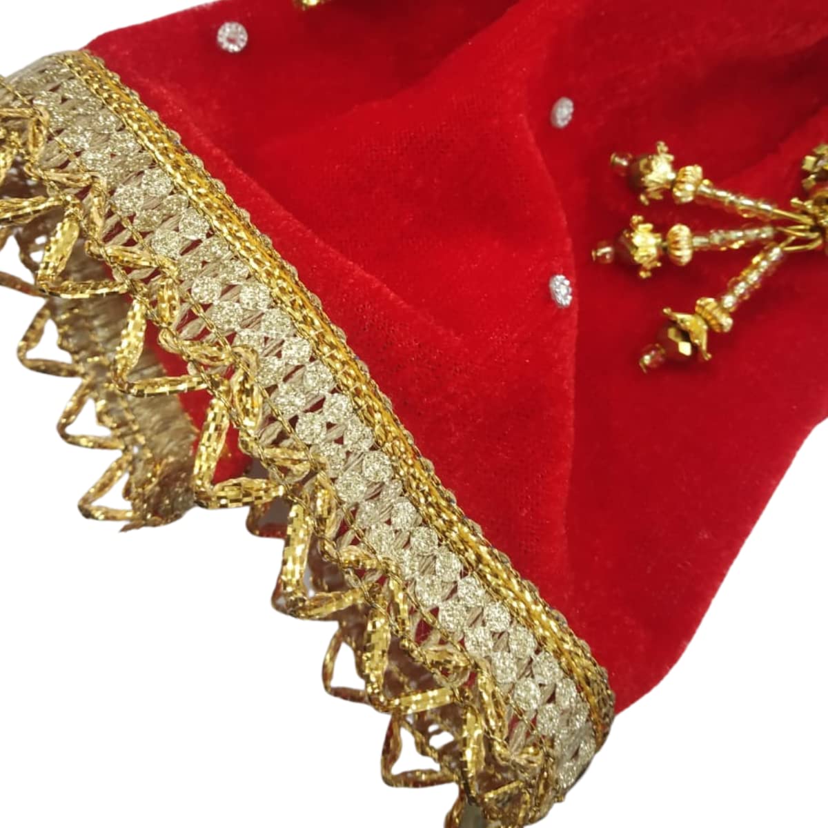 Jainkart Ganeshji Uparna/Gauri Ganpati Shela/Laxmi Decoration Accessories, Shringar, Dupatta/Chunari/Patka/Shawl/Dress/Poshak/De