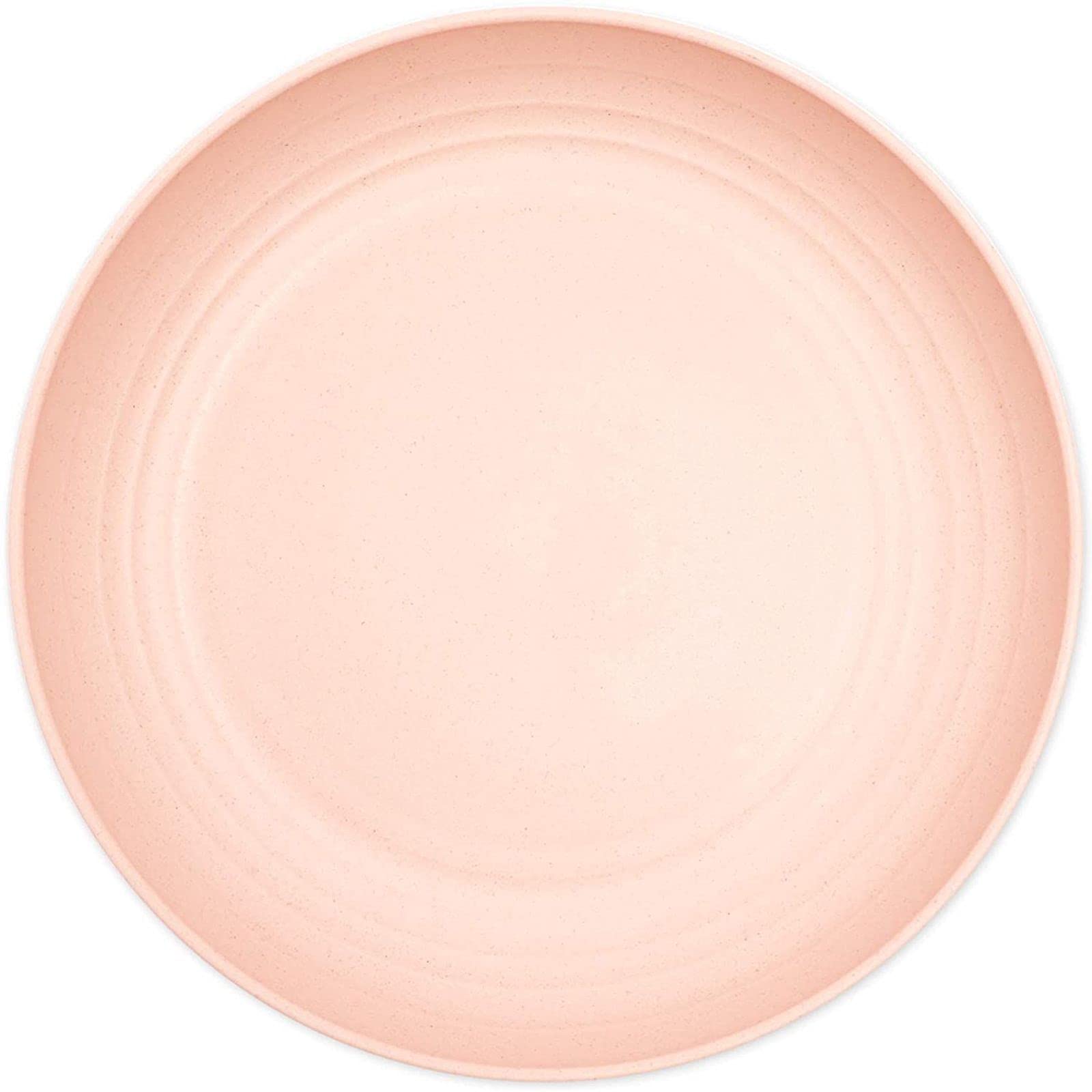 Juvale Wheat Straw Plate Set, Chip Resistant Plates (9 In, 4 Pack)